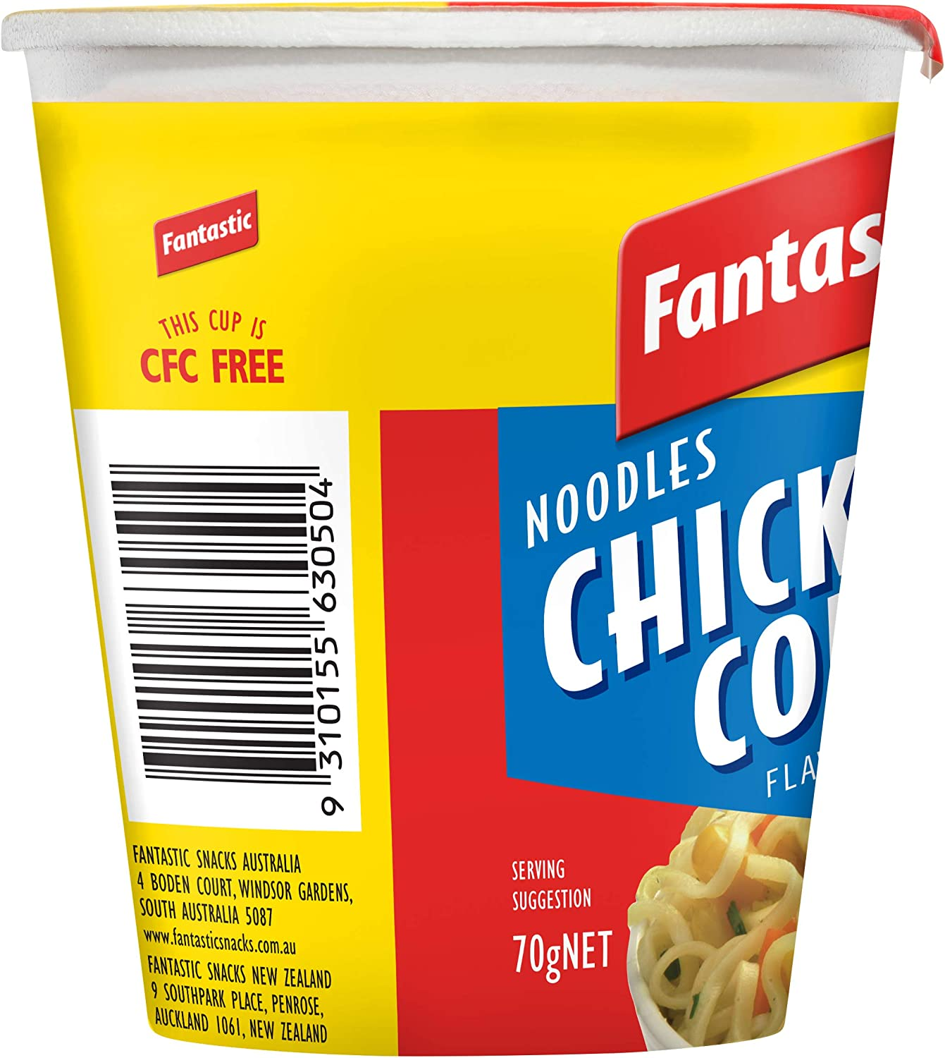 Fantastic Cup Noodle, Chicken and Corn, 70G image number 1