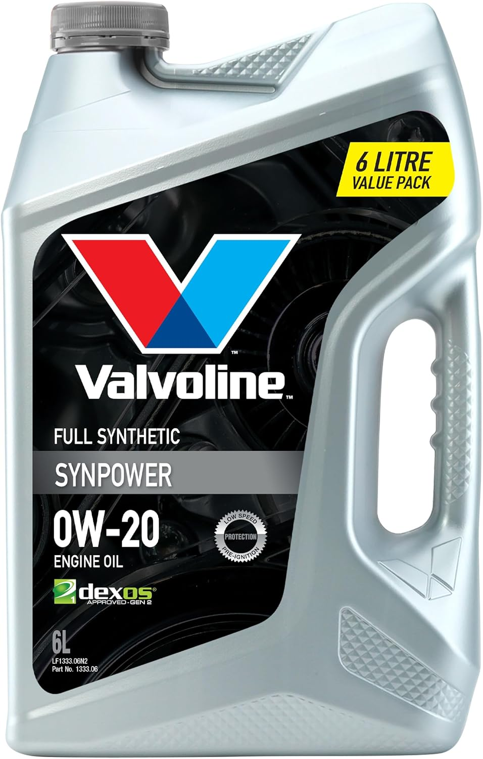 Valvoline Synpower 0W-20 Full Synthetic Engine Oil 6 Liter image number 1