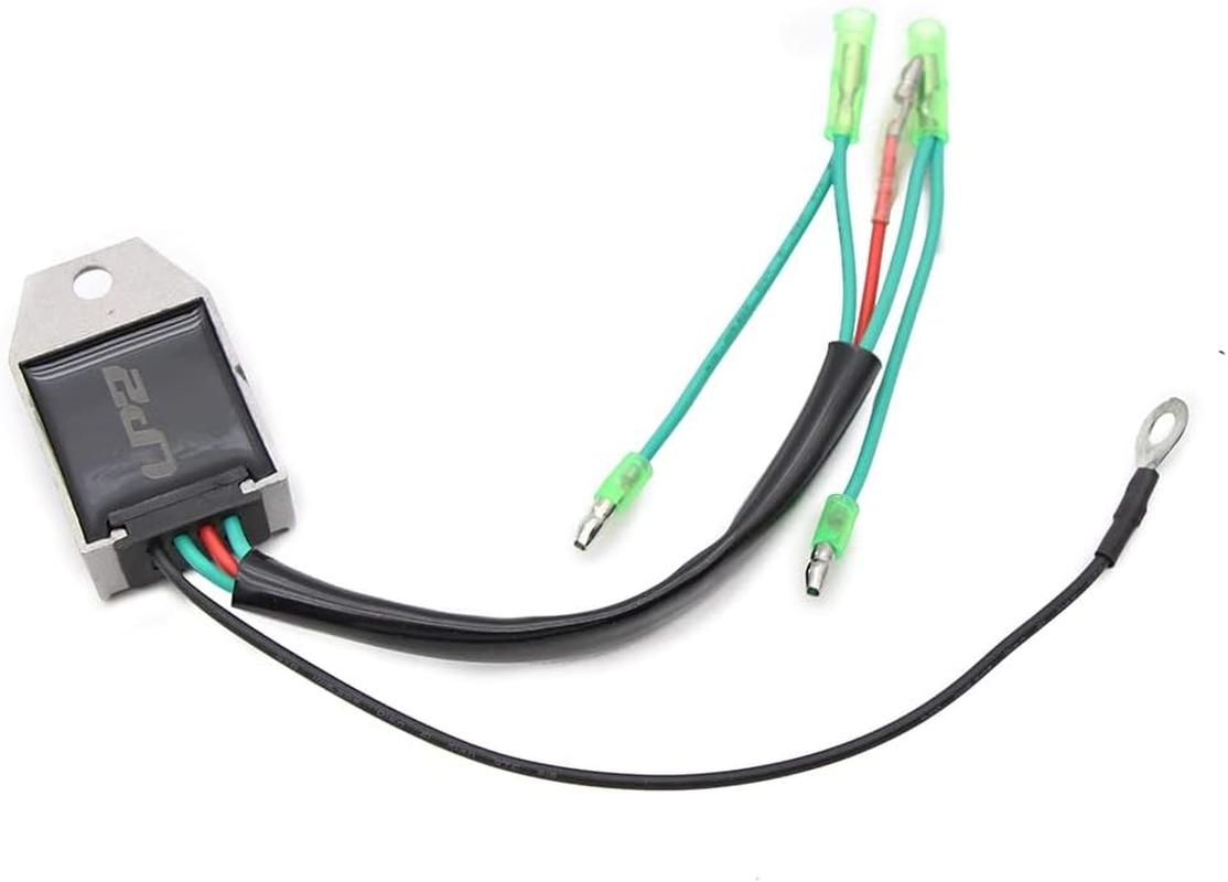 Premium Motorcycle Parts for Yamaha 6C MHS/L 6D EMS/L 8C MHS 9.9F MHS 13.5A MHS/L 15F WCS/L 20D EMS/L 25 S/L 6J8-81960-00 Voltage Regulator Rectifier Accessories image number 2