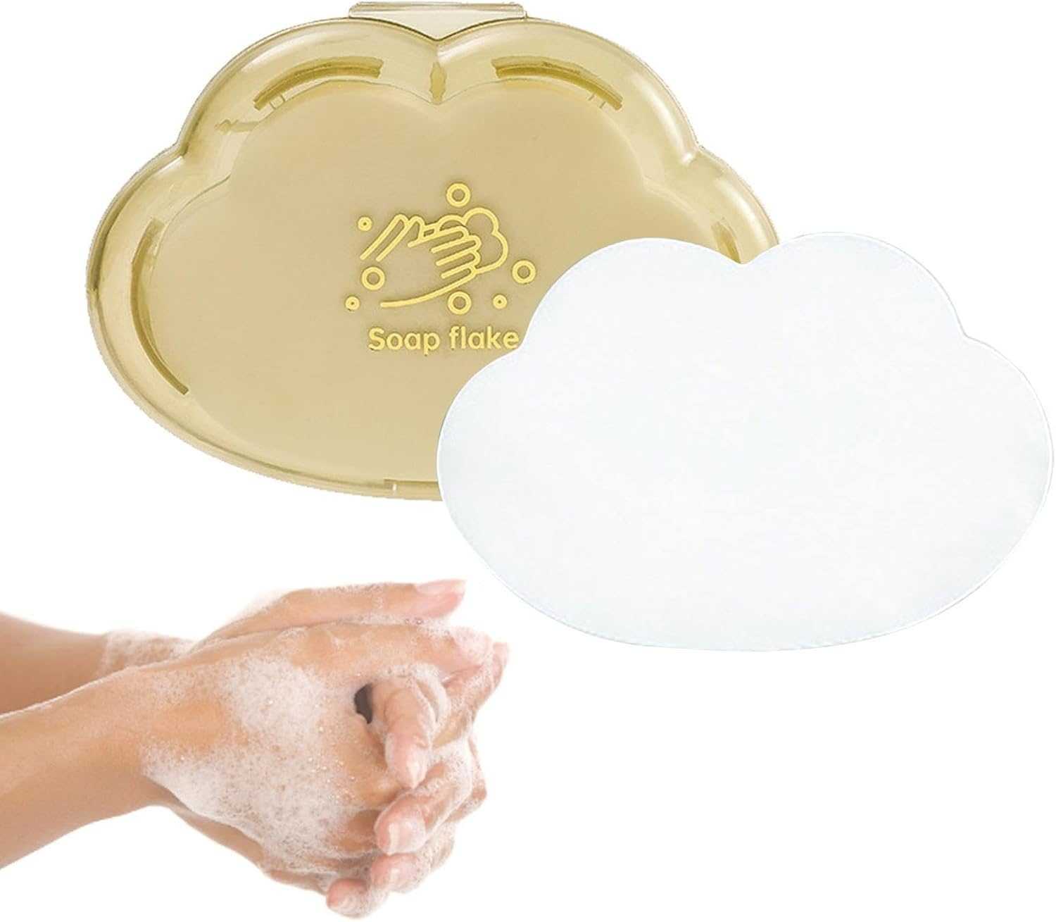 Soap Sheets for Traveling - Soap Flakes Paper Hand Soap 50 | Soap Paper Sheets, Portable Skin Friendly Hand Washing Paper Sheets for Outdoor, Camping, Hiking, Travel image number 6