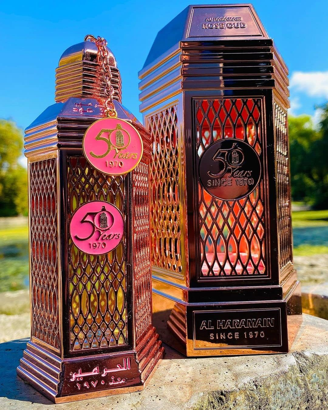 Rose Oud by Al Haramain for Women - 3.4 Oz EDP Spray image number 4