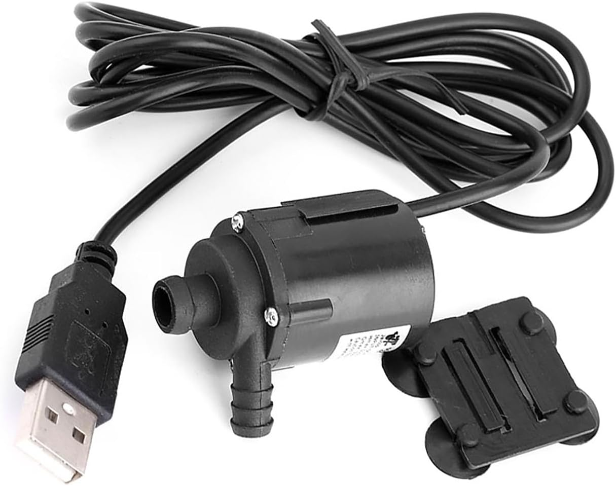 Jectse USB Powered 6V Brushless Micro Motor Cooling Pump for Computer Aquarium image number 1