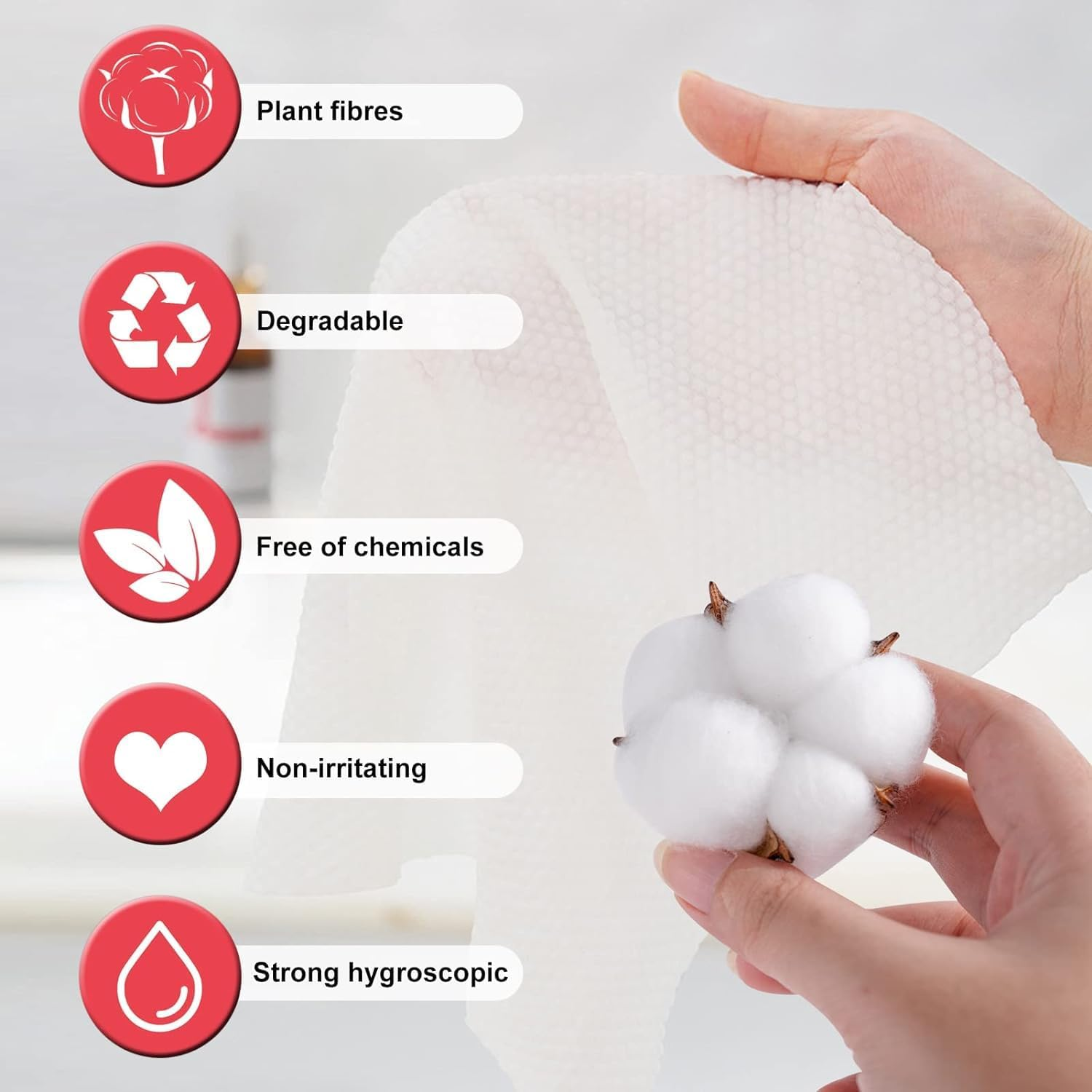 40Pieces Compressed Towels, Mini Towel, Portable Disposable Washcloths, Adults, Absorbent Refreshing Cloths, Handtuc Hpills for Travel, Sports, Camping, Home, Salon, Hotels