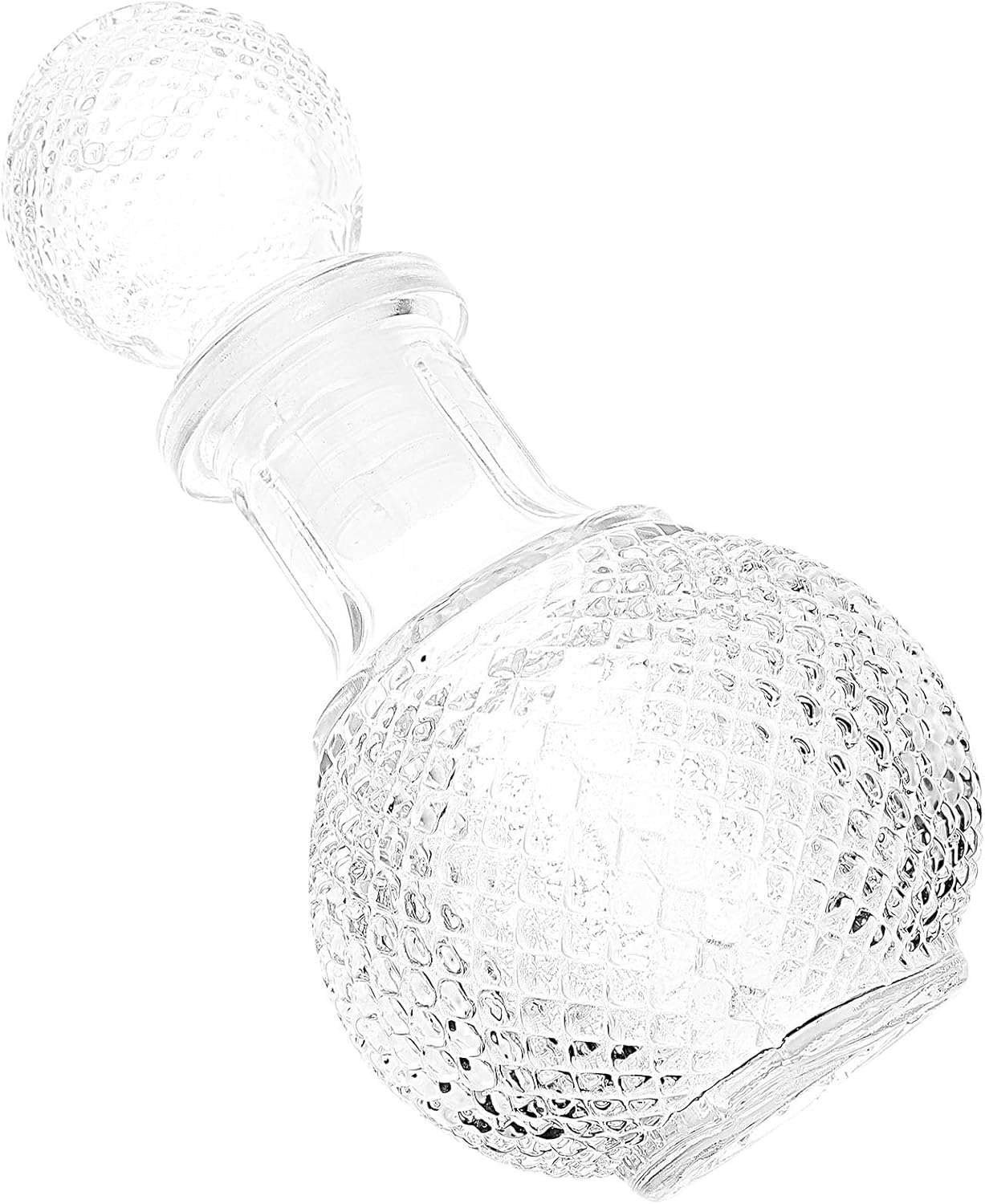 FELTECHELECTR Creative Thickened Glass Liquor Decanter 250Ml Earth Style Cocktail Container Whiskey Bottle Decorative Liquor Dispenser for Home Bar and Entertaining image number 3