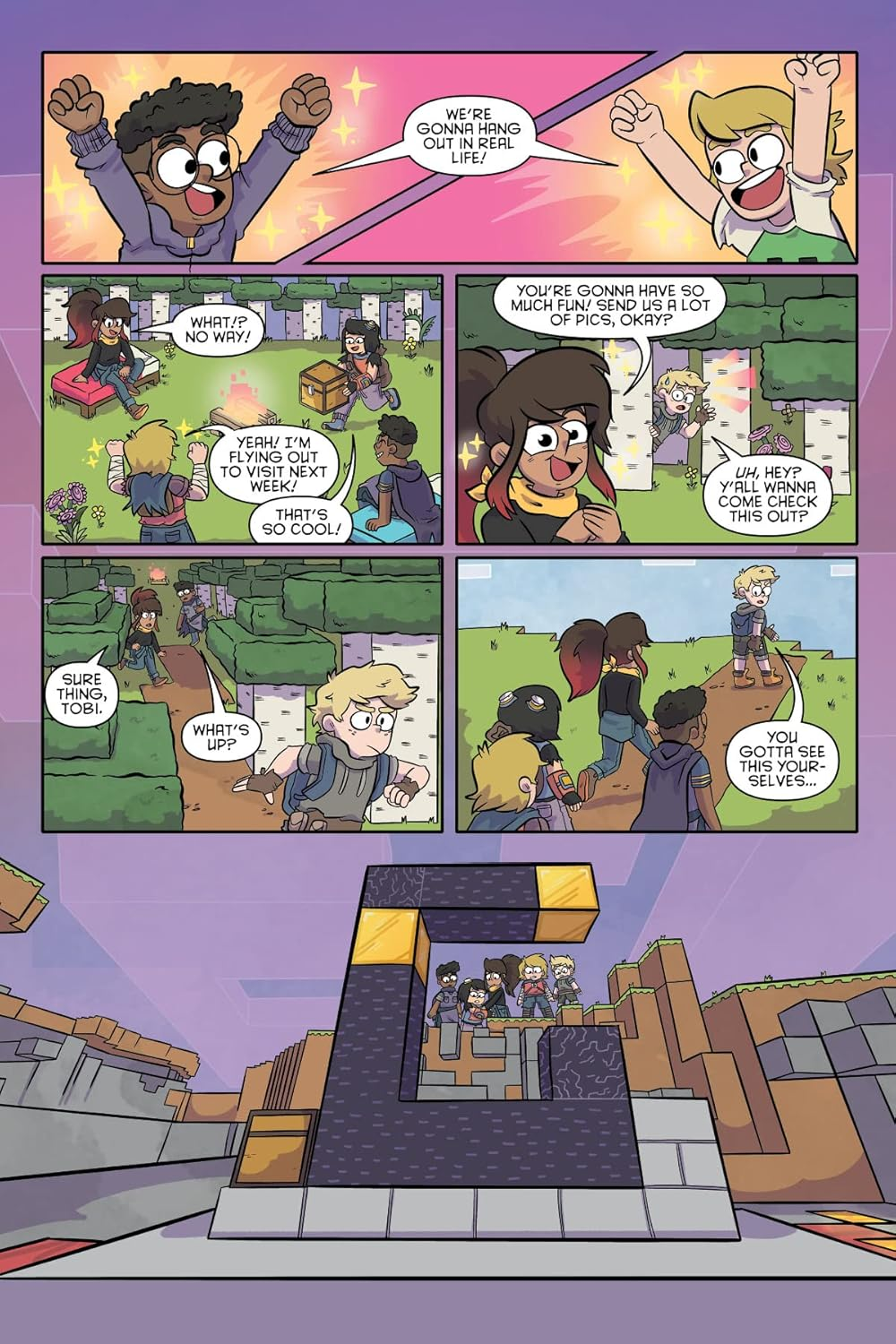 Minecraft Volume 3 (Graphic Novel)