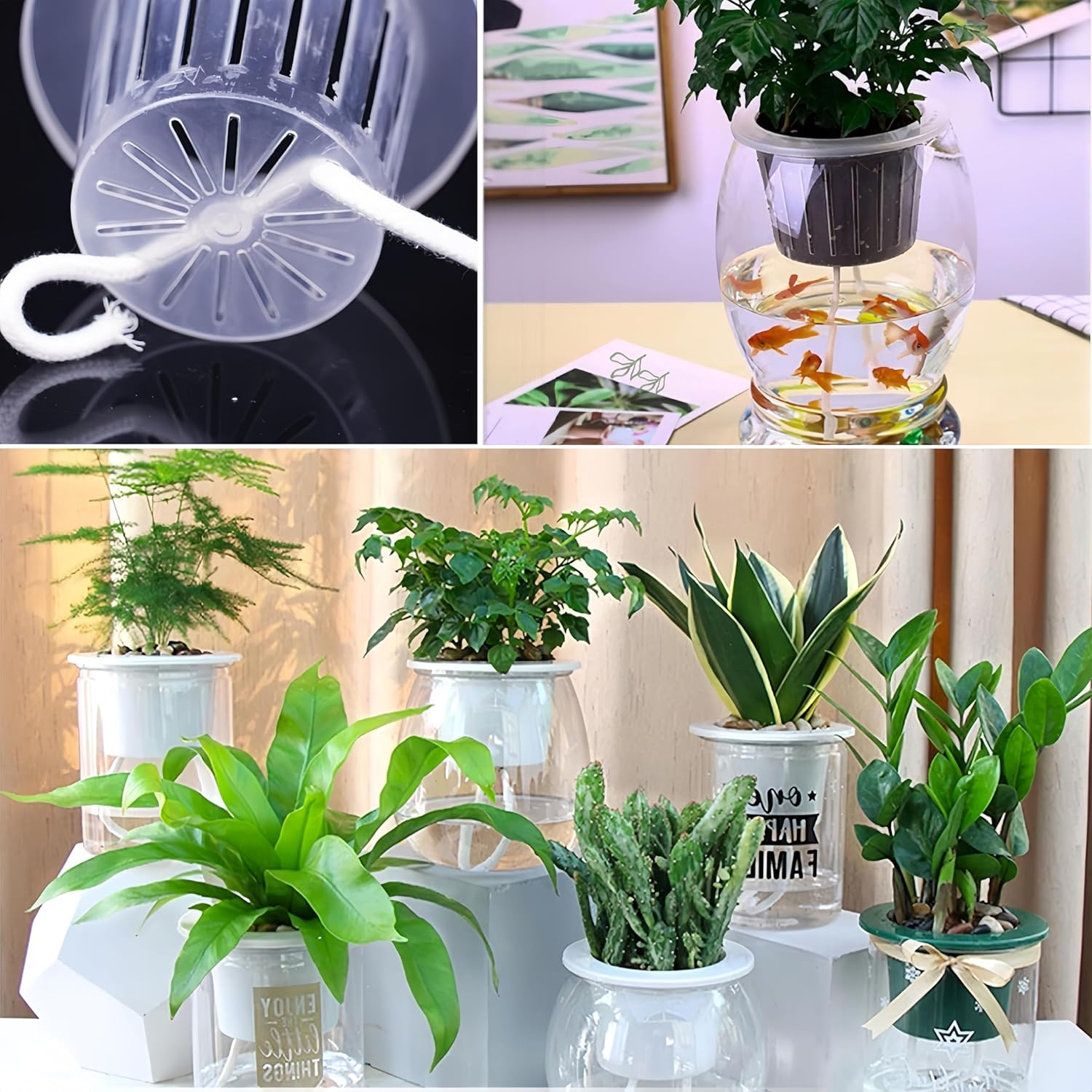 4Mm Self Watering Wick Cord for Vacation, 10M Potted Waterer Rope, DIY Automatic Watering Device, System Potted Plant Sitter Auto Drip Irrigation Waterer to Water African Violet Cotton String Rope