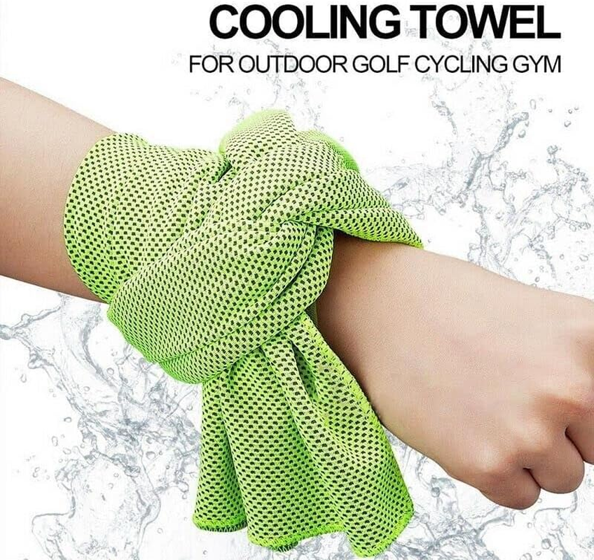 Instant Cooling Towel Gym Sport Golf Exercise Jog Cycling Outdoor Ice Cold Scarf Reusable Towel for Active Lifestyles image number 2