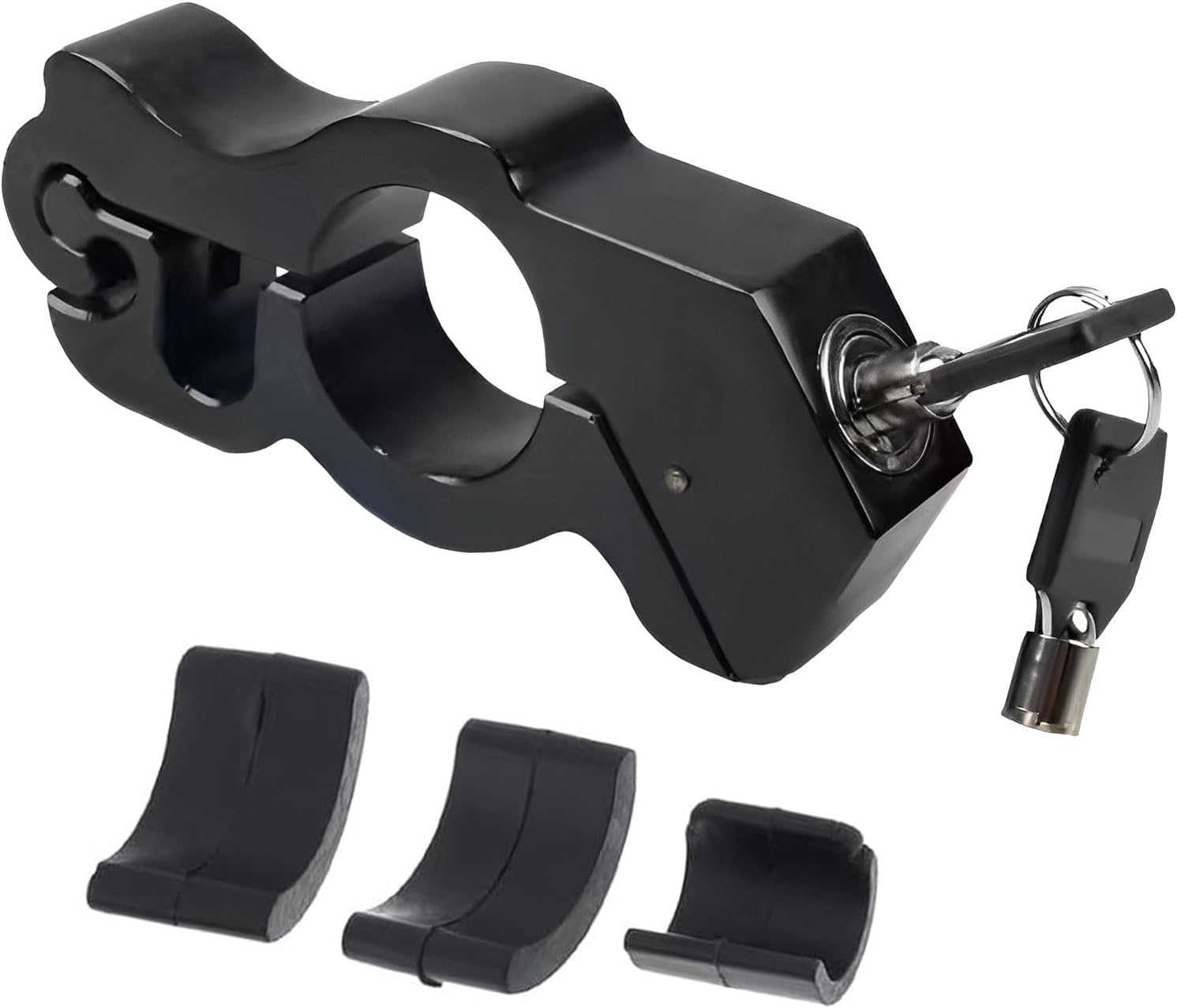 BEANPRECOY Motorcycle Lock Heavy Duty Anti-Theft Motorcycle Lock - Secure Your Bike with Premium Handlebar Grip Brake Lever, Ultimate Security for Motorcycle & Accessories