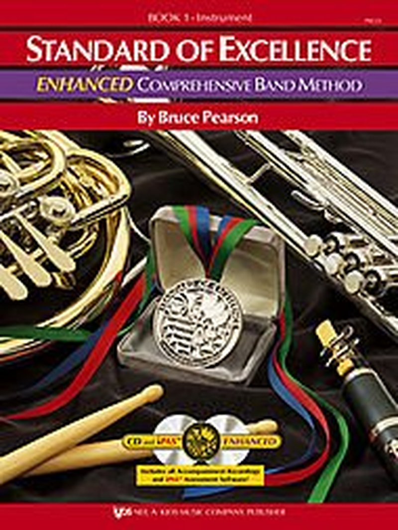Standard of Excellence (SOE) Enhanced, Book 1 + Audio - Drums & Mallet Percussion