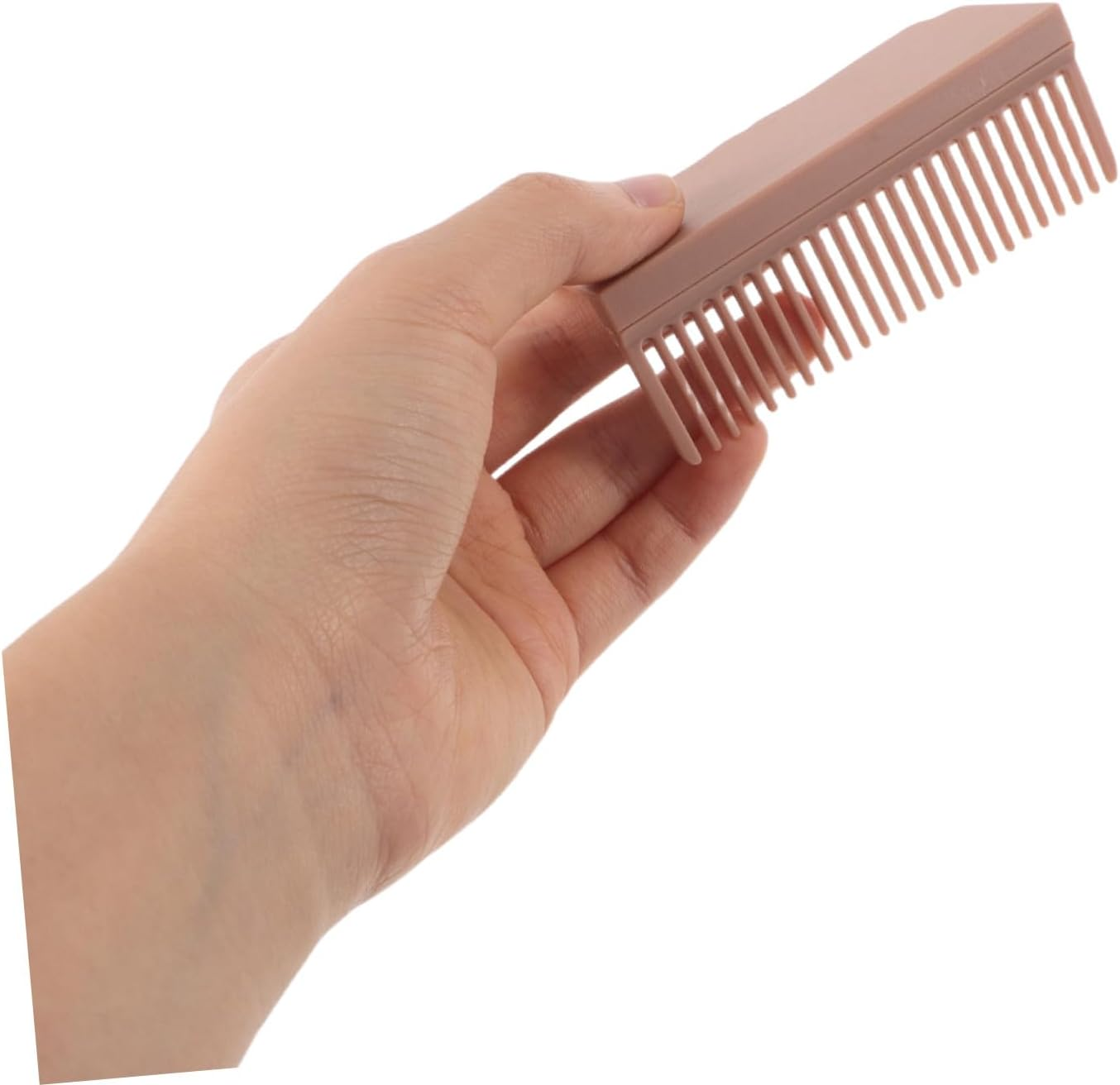 BESTYASH 2Pcs Hair Straightening Heated Comb Carbon Fiber Heat-Resistant Hair Combs Styling Clip for Women Home Styling Tool Straightener Accessory image number 3