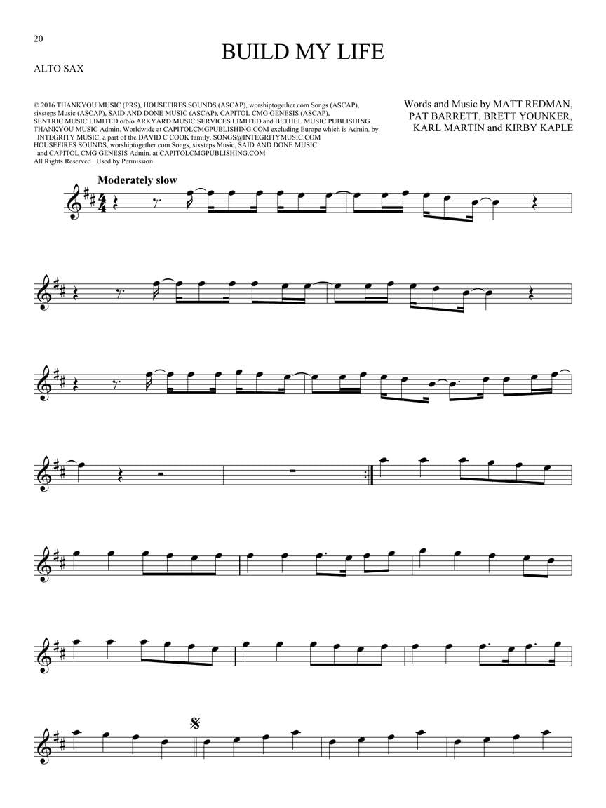 101 Worship Songs for Alto Sax image number 5