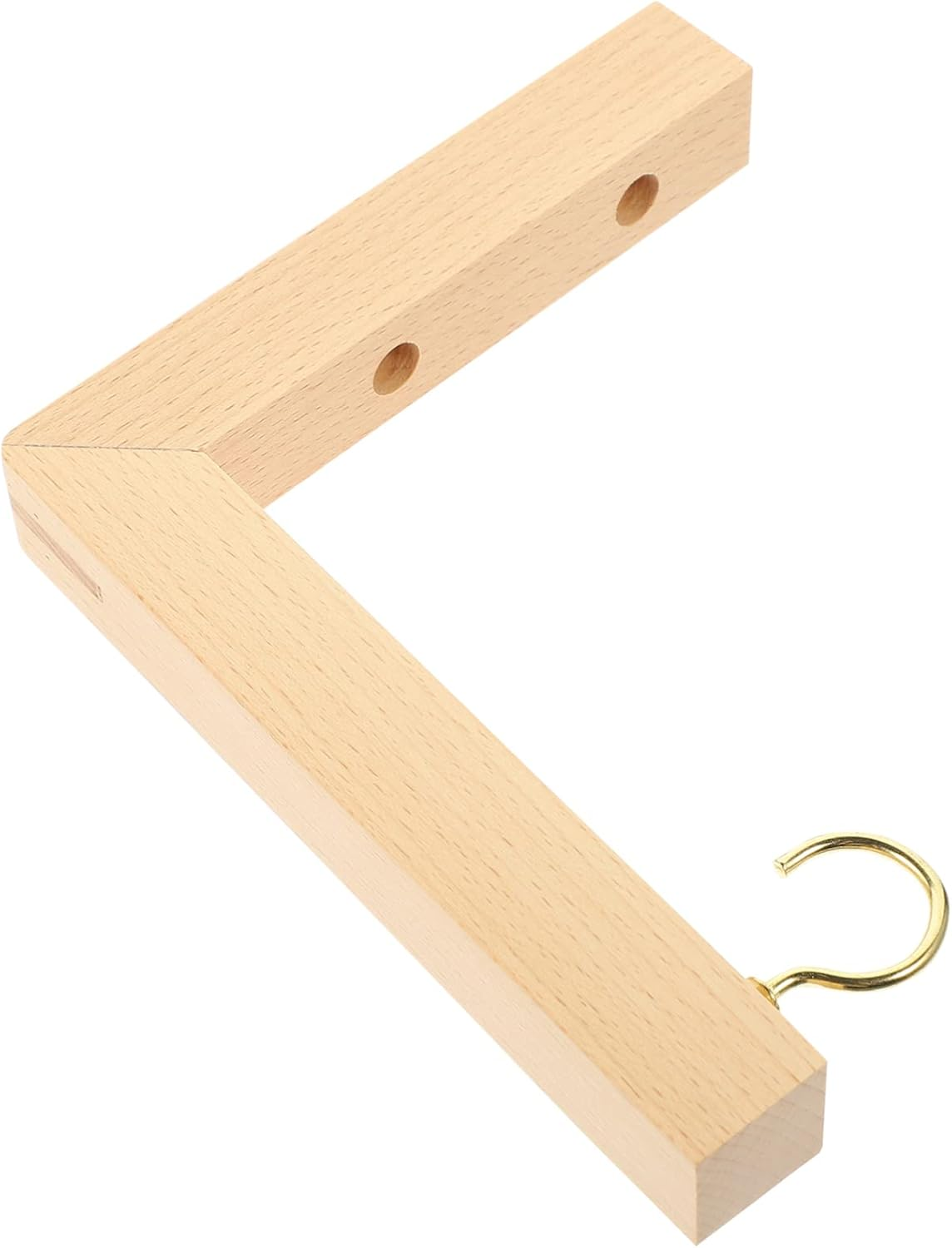 ABOOFAN Beech Wood Hook Wall Mounted Hanging Plant Bracket for Flower Pot Outdoor Patio Decor Gardening Planter Hook Supply