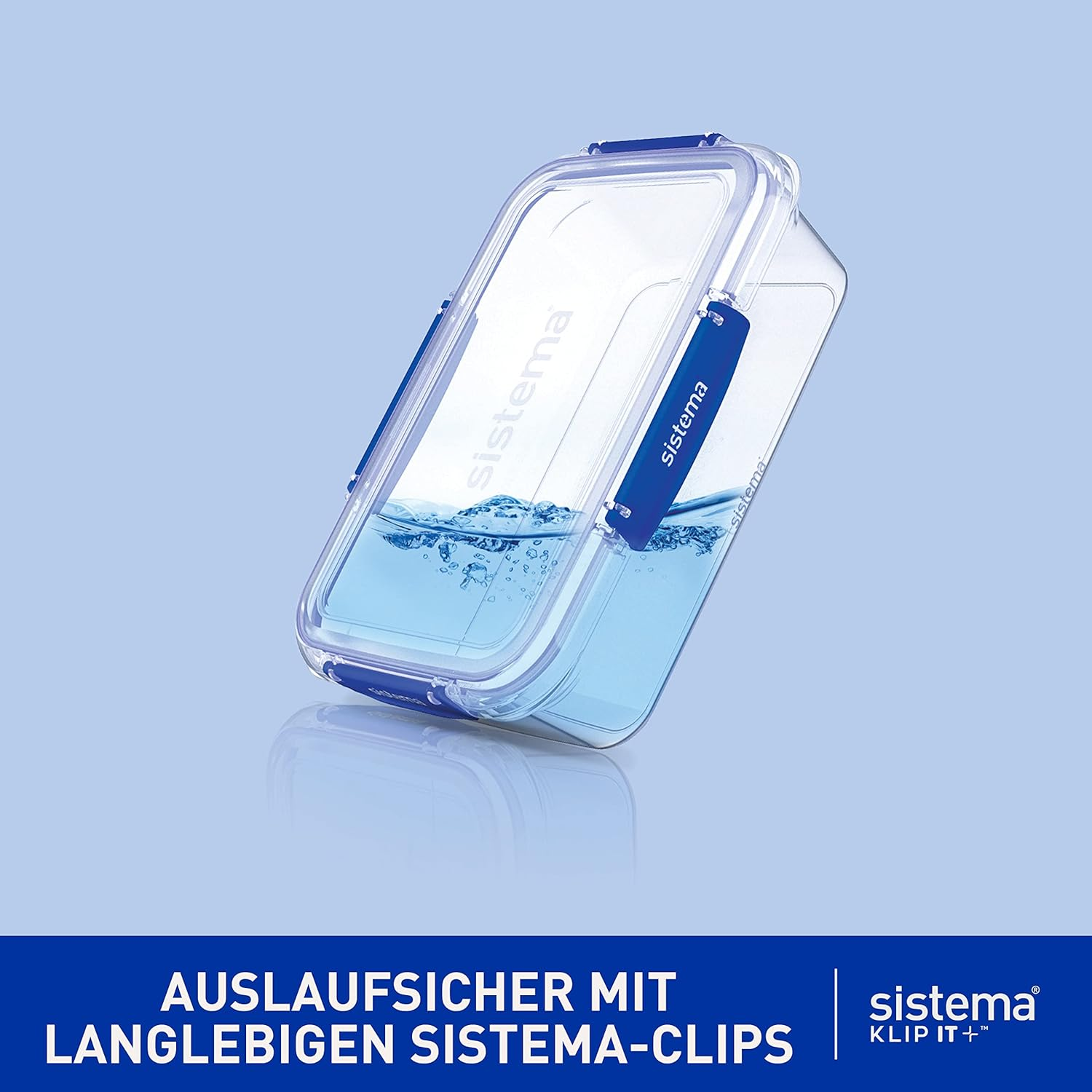 Sistema 1L Rectangle 3 Pack Klip It Plus image number 1