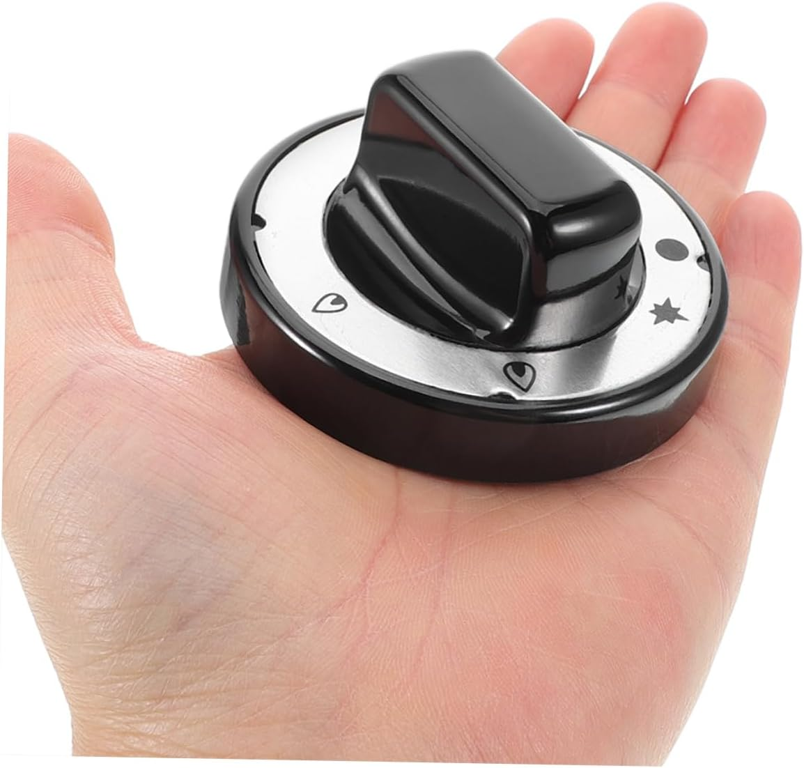 HOMSFOU 2Pcs High Temperature Resistant Cooker Knobs Stylish Red Control Switch for Gas Grills Ovens Cooktops with Inner image number 6