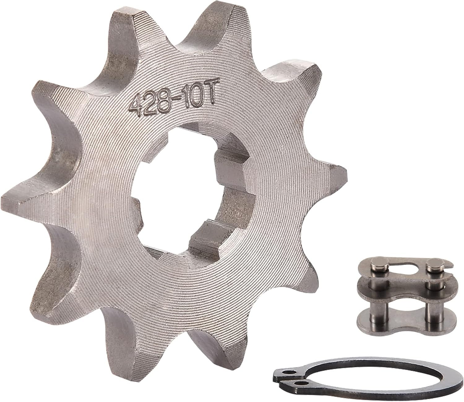 WOOSTAR Motorcycle 428-14T Front Sprocket 17Mm for 50Cc 70Cc 90Cc 110Cc 125Cc Dirt Pit Bike Mini Bike ATV 4 Wheeler Moped