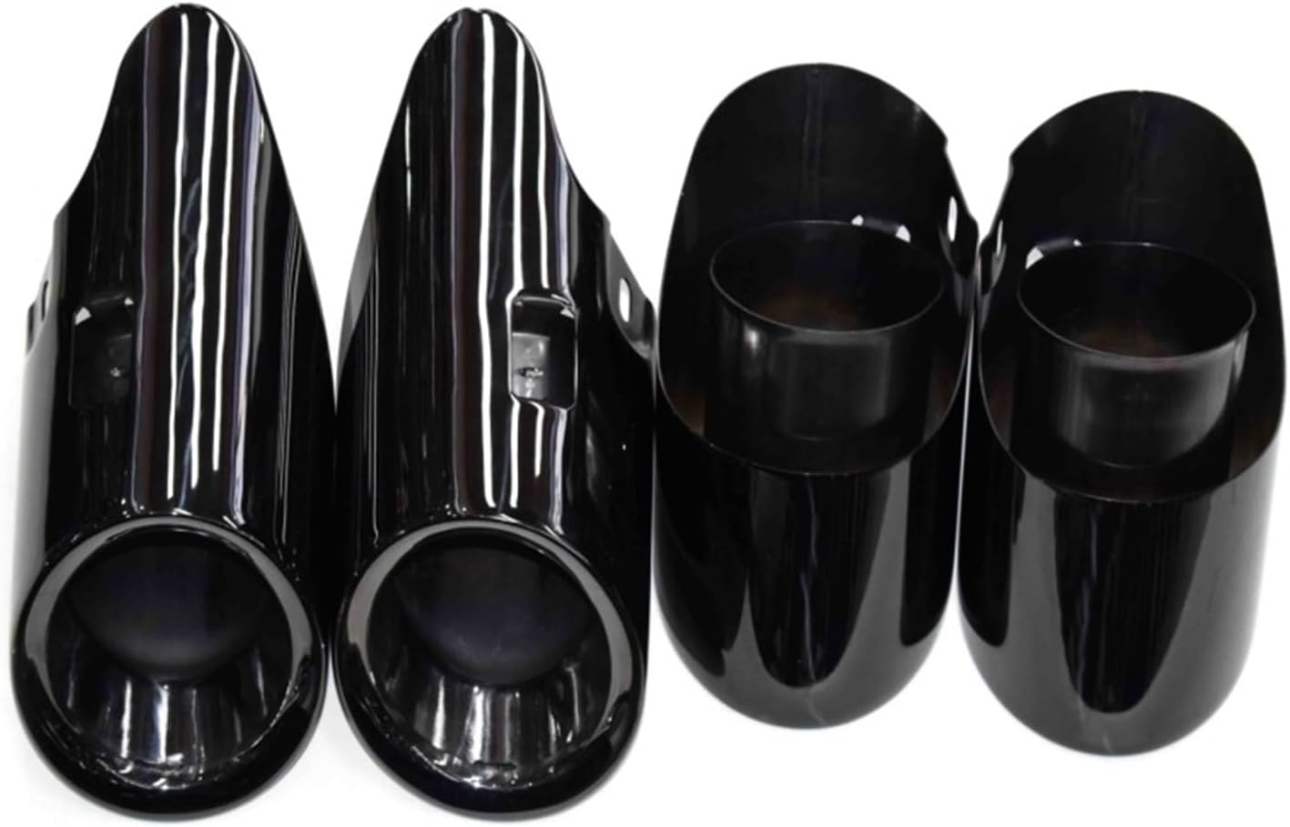 Compatible for Porsche Macans 2.9T 3.0T Tip 2014 to 2024 Exhaust Tip Stainless Steel Black Muffler Tip Nozzle Exhaust Head image number 2
