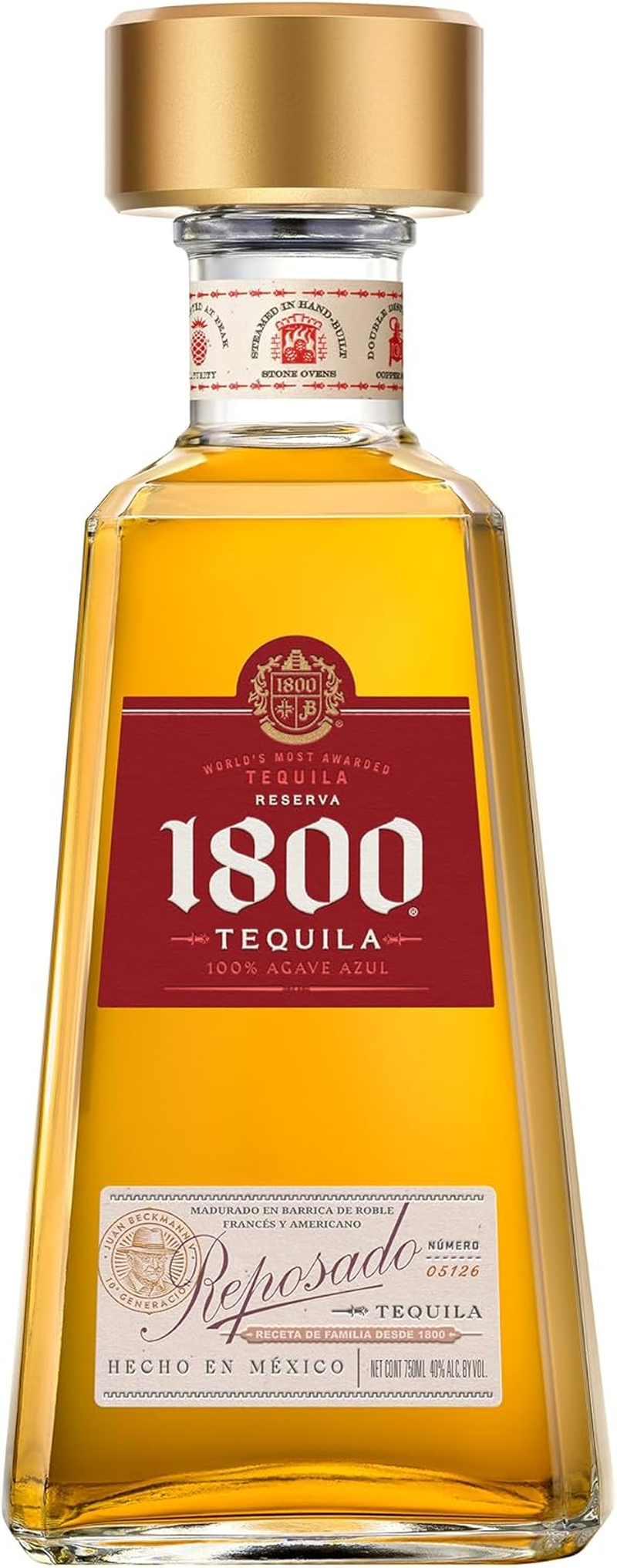 1800 Reposado Tequila Reserva 700Ml image number 3