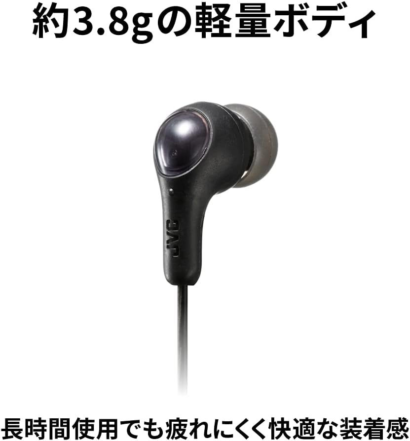 JVC HA-FR9-W Earphones with Mic Wired White Telework image number 4