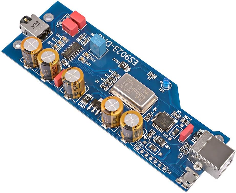 JINGERL PCM2706 + ES9023 Fever Audio DAC Sound Card Decoder Board with OTG DIY for Amp Home Theater Power Amplifers image number 3