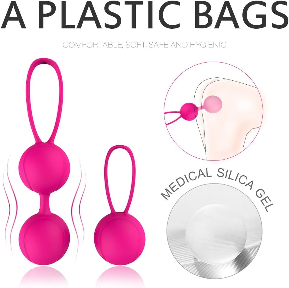 Excercise Balls Training Balls for Women Silicone Training Balls Pink image number 1