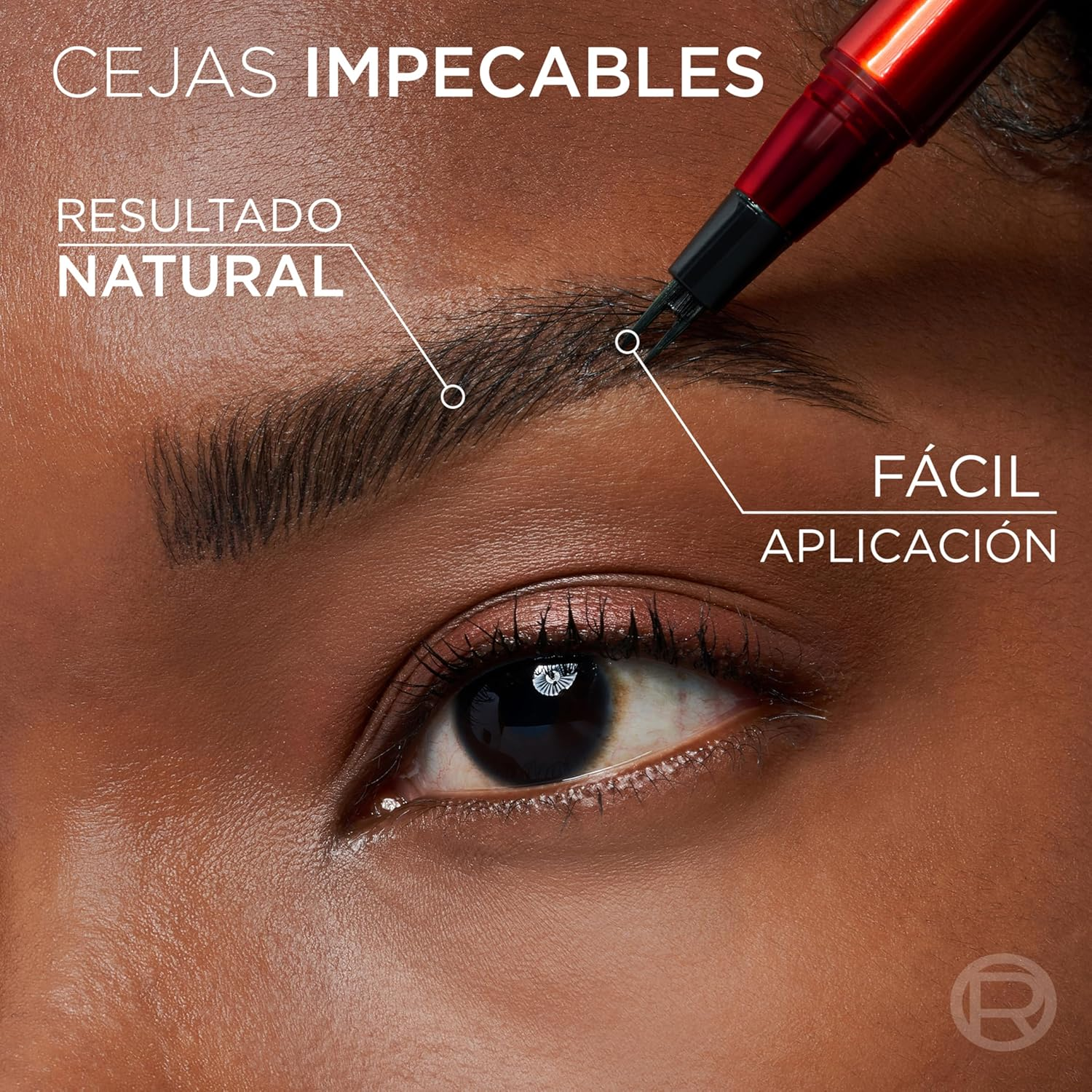 L'Or&eacute;al Paris Infallible Faux Brow Tint Pen, Light Brunette, 1 Ml - Dark Brunette image number 4