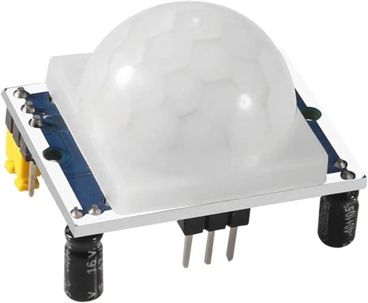 DIGISHUO 5Pcs HC-SR501 Human Infrared Sensor Module PIR IR Body Motion Detector Module Pyroelectric Switch DC4.5-20V for Arduino for Raspberry Pi Blue Version image number 3