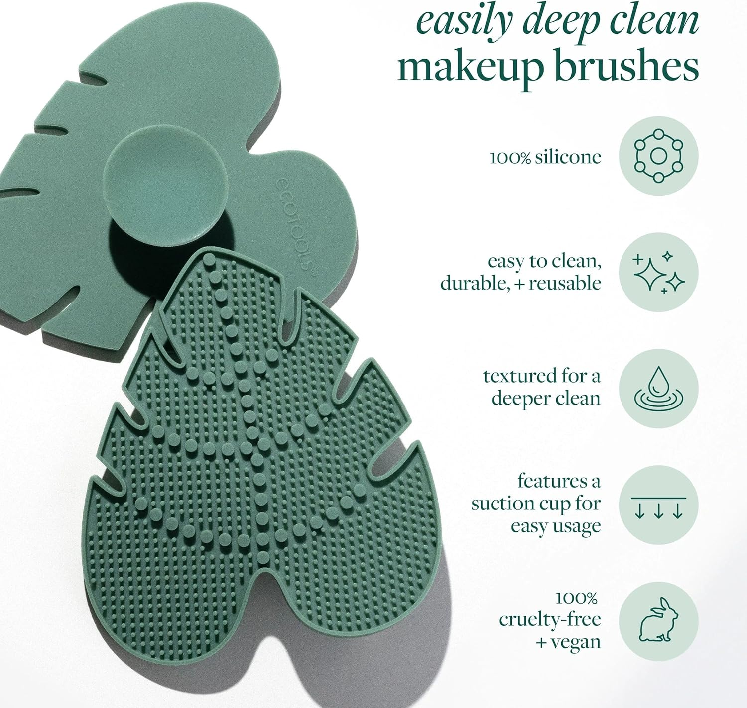 ECO TOOLS #20013900 ECO MAKEUP BRUSH CLEANSING PAD image number 5