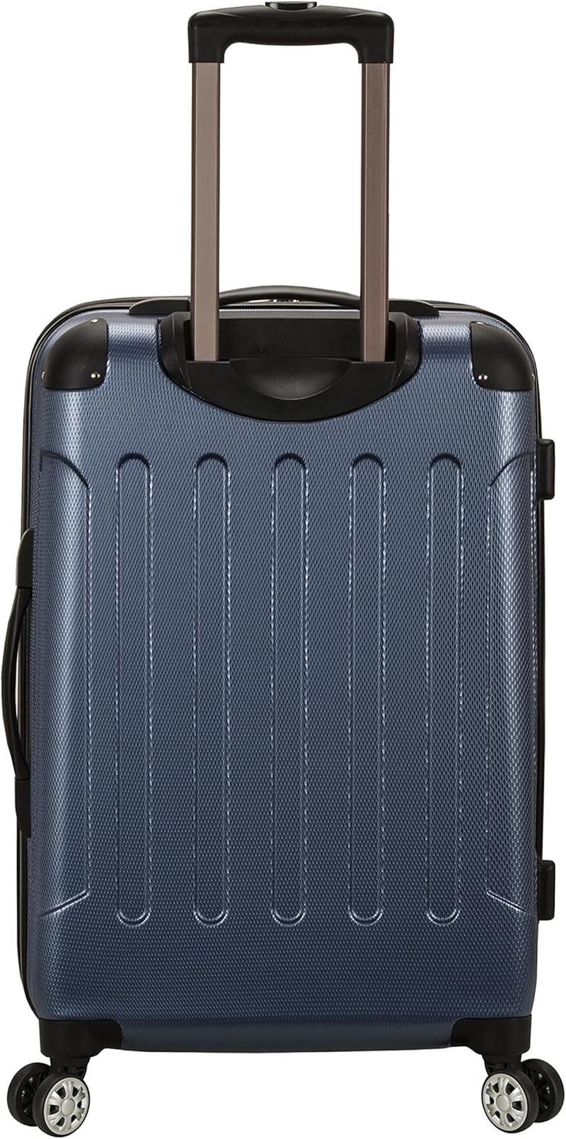 Rockland Hardside Expandable Luggage with Spinner Wheels, Multicolor, Blue, 28-24-20-Inch, London Hardside Expandable Luggage with Spinner Wheels - Blue image number 5