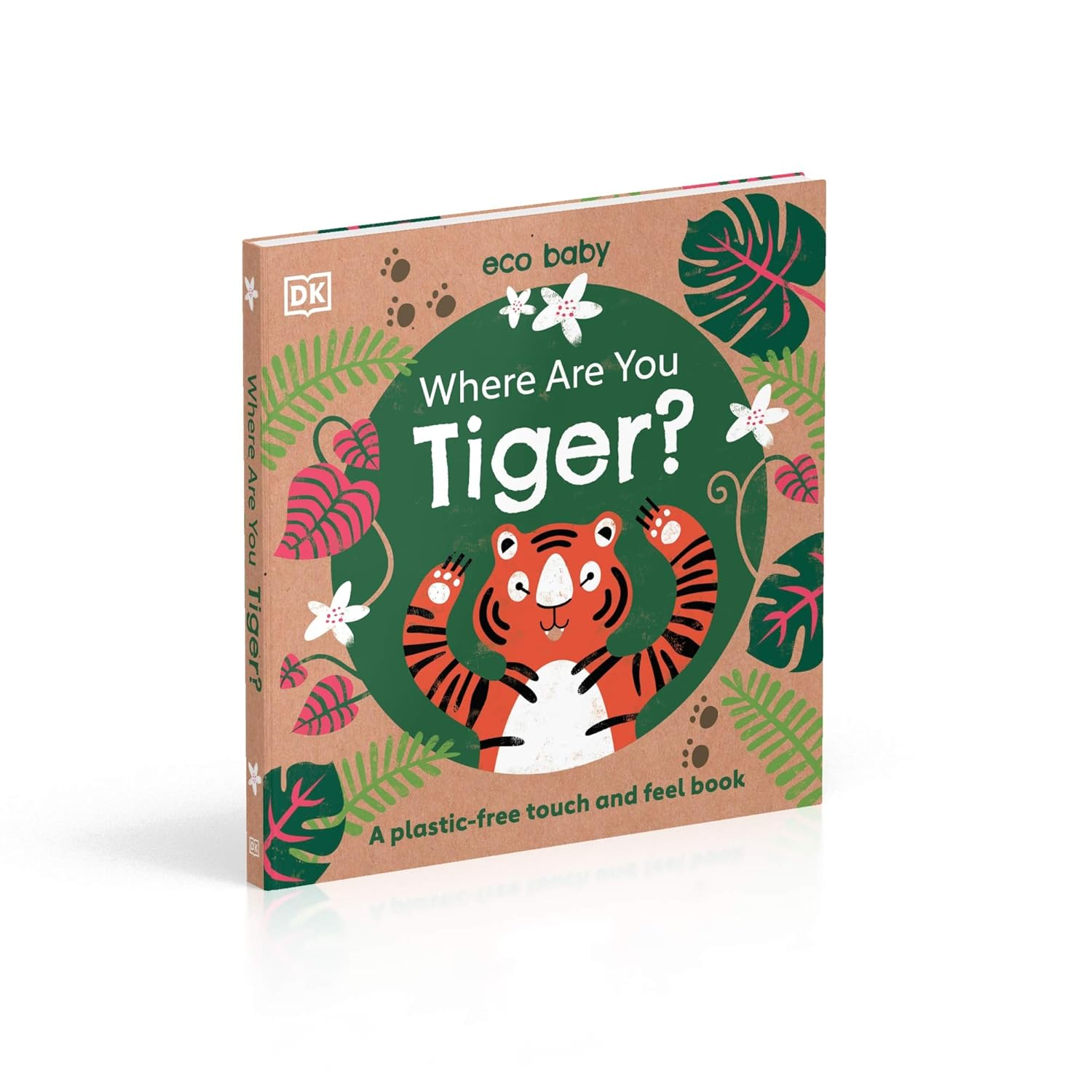 Eco Baby Where Are You Tiger?: a Plastic-Free Touch and Feel Book image number 3