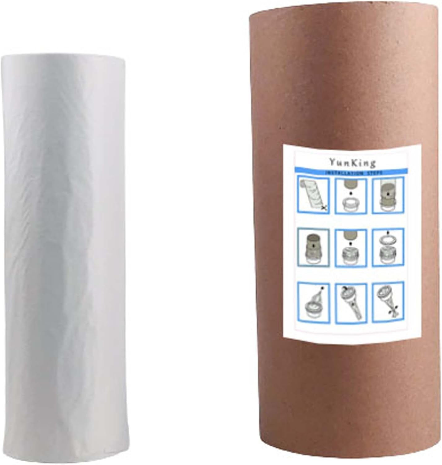 Yunking 200M Nappy Bin Liners for Tommee Tippee Nappy Bins, Disposable Bin Bags for Nappies, Biodegradable Disposable Nappies, Baby Nappy Bags image number 2