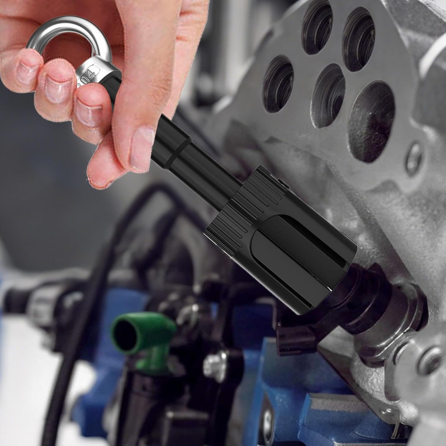 Oil Injector Puller Removal Tool Injector Removal and Installation Kit - Automotive Replacement Part for Engines and Stable, And image number 3