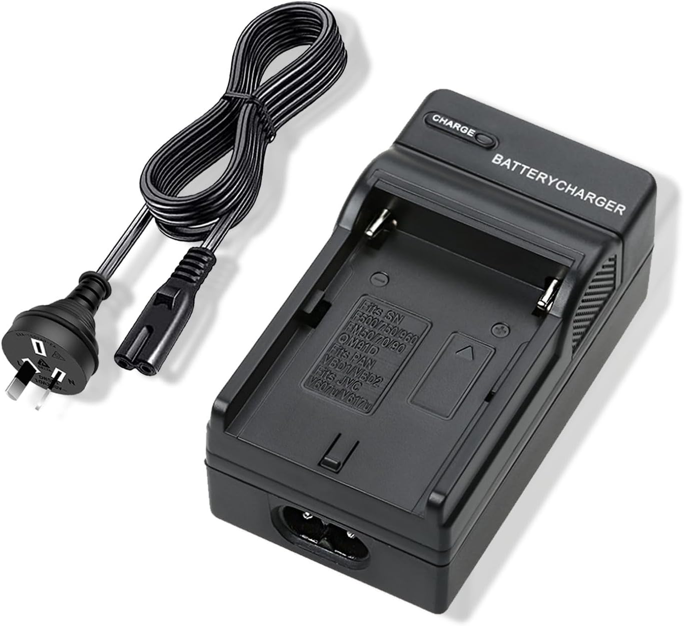 KWTOUL NP-F550 Battery Charger Compatible with Sony NP F970, F960, F770, F750, F570, F530, F330, CCD-SC55,TR516,TR716, TR818, TR910, TR917, CN160, CN-216, Feelworld Field Monitor & More image number 2