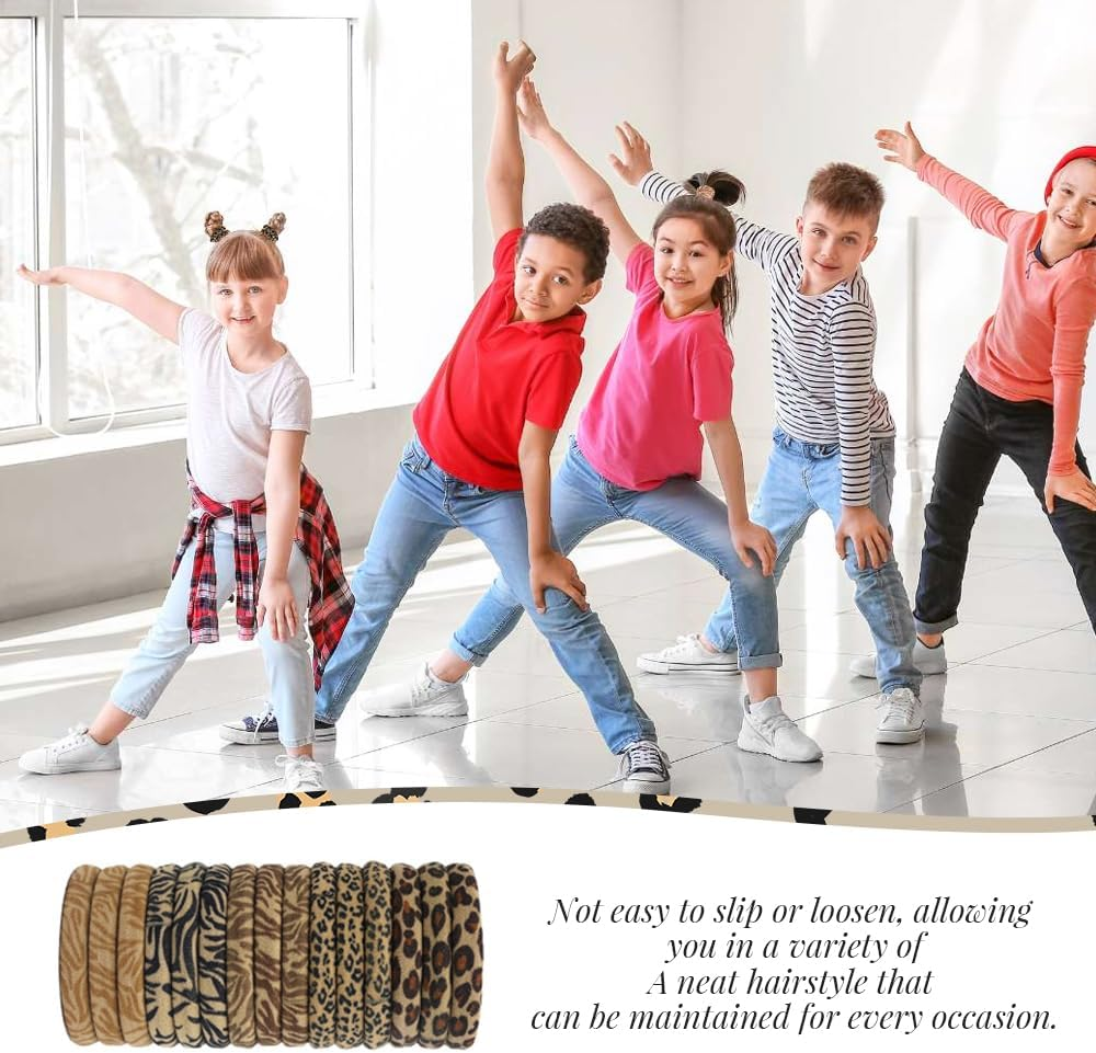 GIDWRIY Pack of 30 Women'S Hair Scrunchies, Hair Bands for Thin Hair, Braid Holder, Elastic, Hair Ties for Women, Hair Elastic Band, Soft, Hair Bobbles Girls Scrunchies for Women, Curly Straight Hair