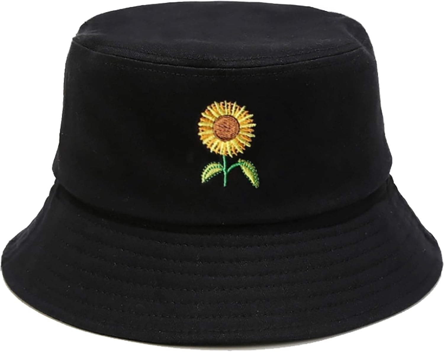 Malaxlx Unisex Bucket Hat Beach Sun Hat Summer Outdoor Travel Fishing Hat for Women Men Teens image number 4