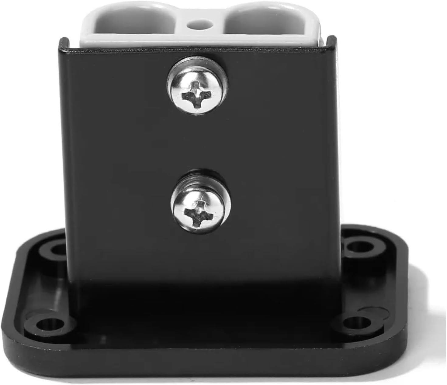 5-Pack 50Amp Power Connector Plug with Protective Cover Double Pole, for Anderson Plug Flush Mount, Quick Connect Disconnect for Caravan, Winches Forklifts Chargers and Trailers image number 1