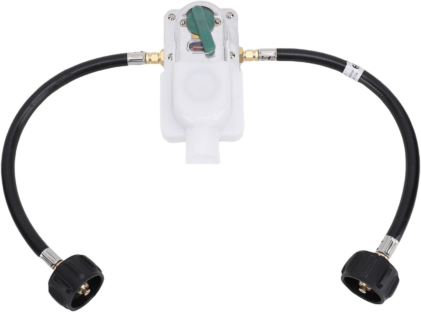 2 Stage Auto Changeover RV Gas Regulator with 12 Inch Pigtail Hose 250PSI 287500BTU for Trailers, Dual Stage Pressure Regulation, Automatic Switch Feature, Metal and Rubber image number 6