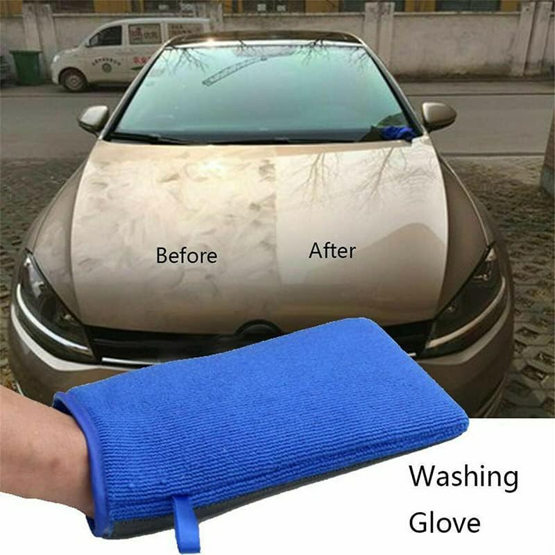 AIMALL Magic Clay Mitt Glove Car Polish Clay Bar Detailing Glove Microfiber Car Wash image number 1