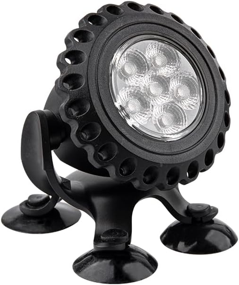 Solar Powered Multi-Colour Pond Lights, 3 Spotlights, 6 Colour Options,Underwater LED Pond Lights RGB Submersible Fountain Lights IP68 Waterproof Fish Tank Light for Aquarium Garden Pool Fountain image number 5