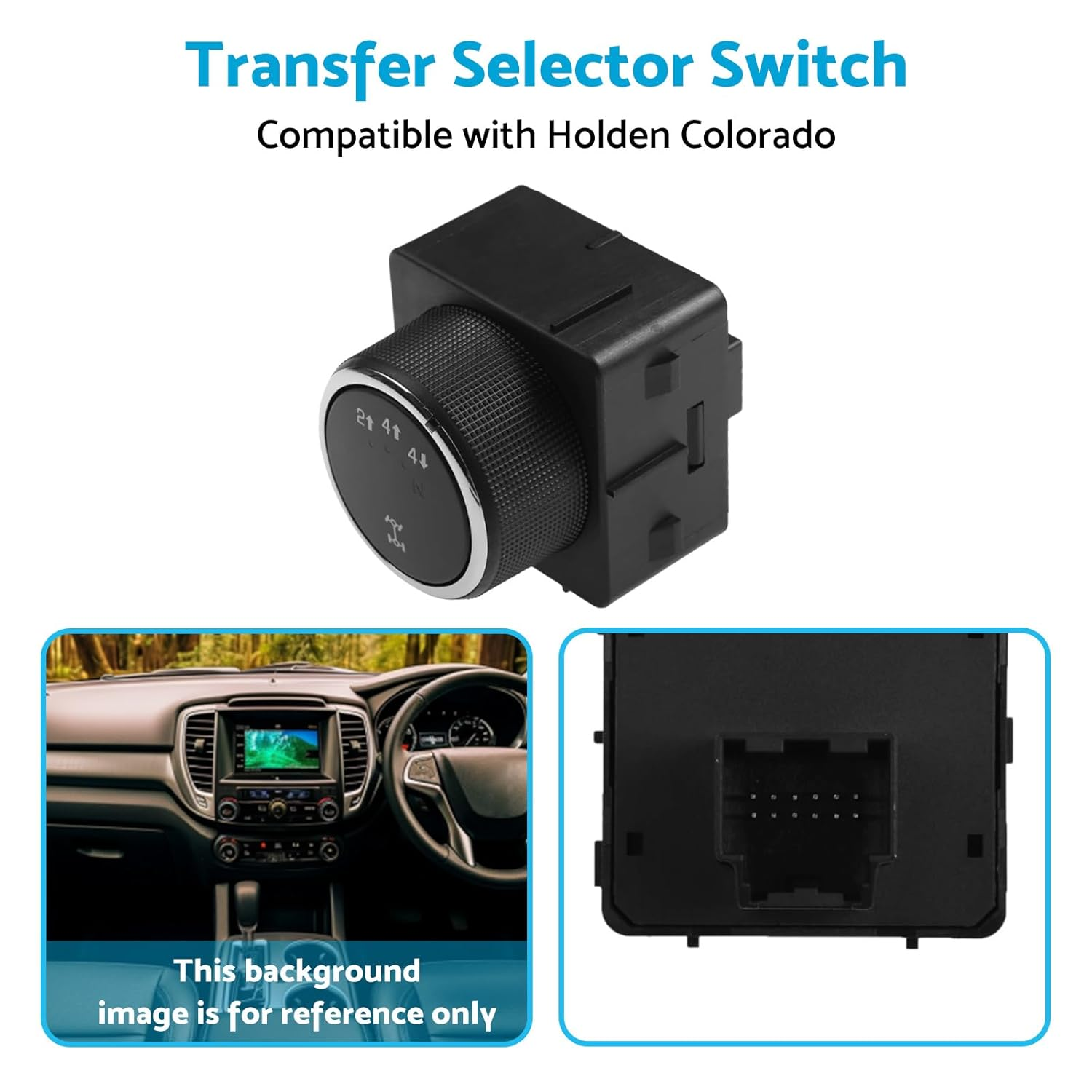 MAX COOL 94728493 Transfer Case Selector Switch Suitable for Holden RG Colorado 2012-2016 image number 1