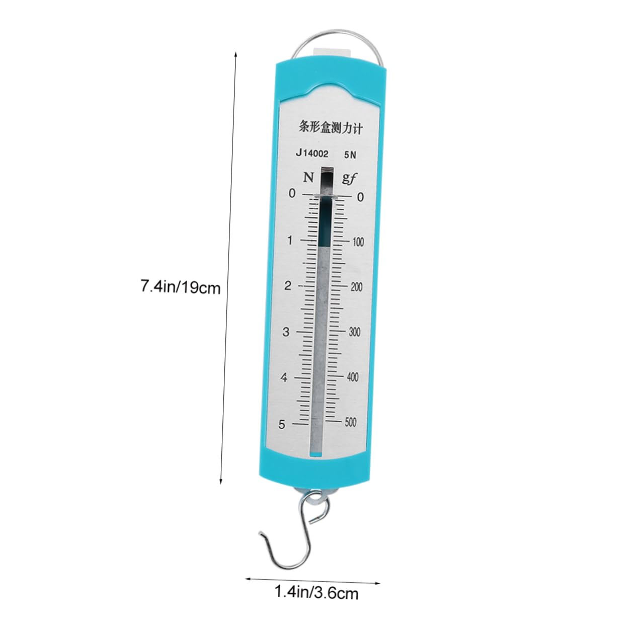 FELTECHELECTR Spring Dynamometer Kit 11Pcs Hook Codes Bar Plastic Materials Mechanics Experiment Tool for Boys and Girls image number 1