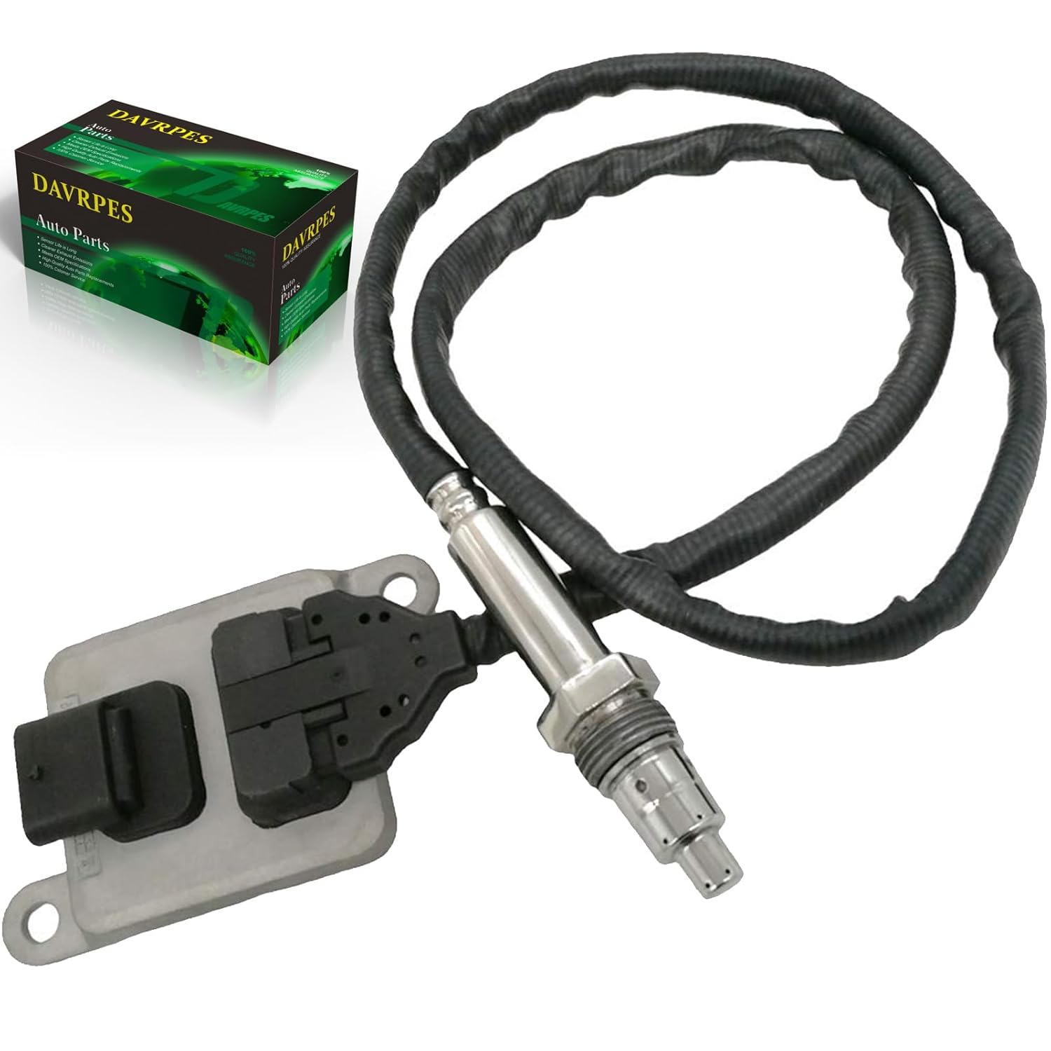 A0009053503 Nitrogen Oxide Sensor 8-Wire Nox Sensor for Mercedes-Benz 2014-2016 E250 2.1L Sprinter 2500/3500 3.0L 3.5L GL350 GLS350 ML250 ML350 Replace#5Wk96682D｜0009053503 image number 2