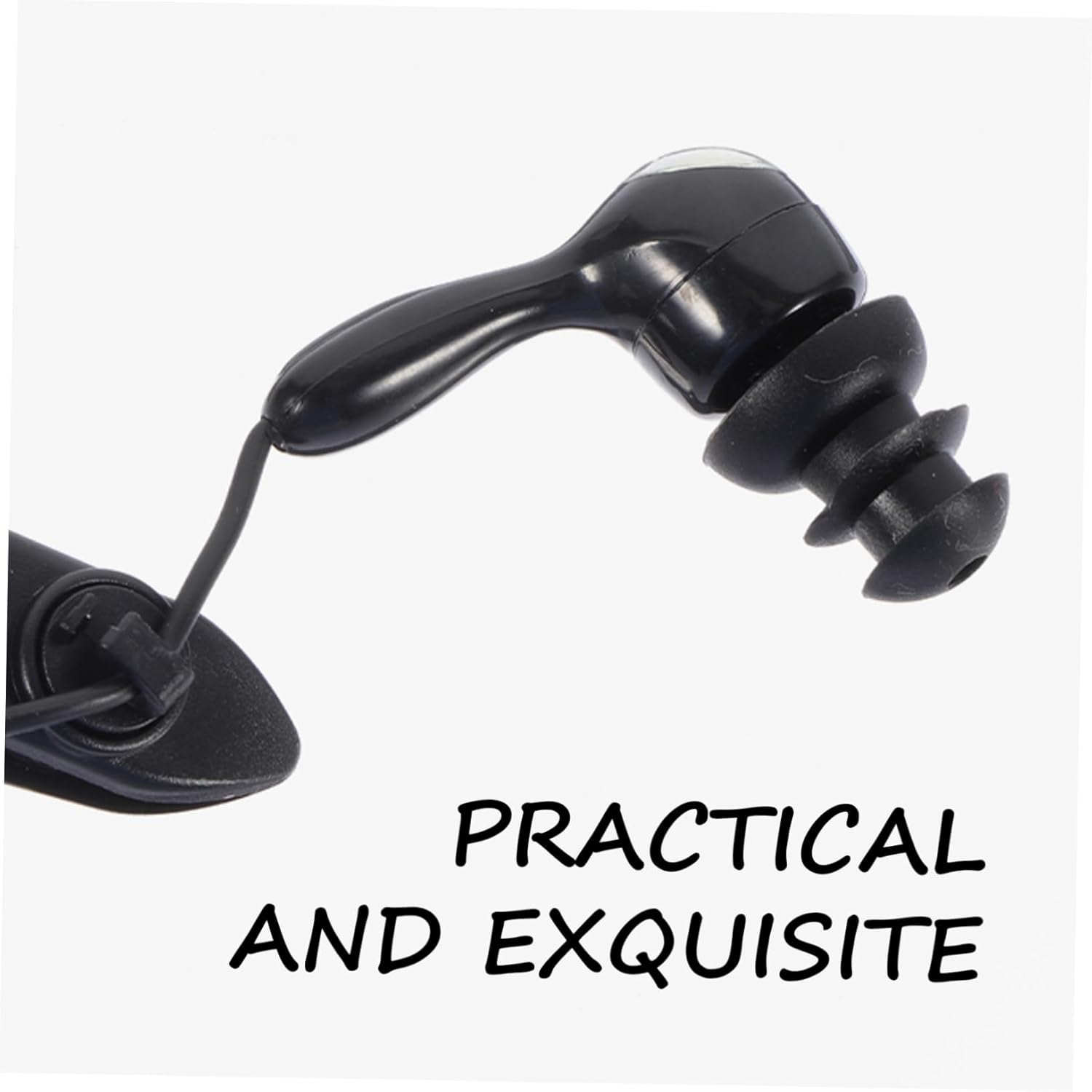 SWOOMEY 2Pcs Earphones for Swimming Water Sports Comfortable Ear Protection Plugs for Bathing Adult Use Ear Design for Surfing and Snorkeling image number 3