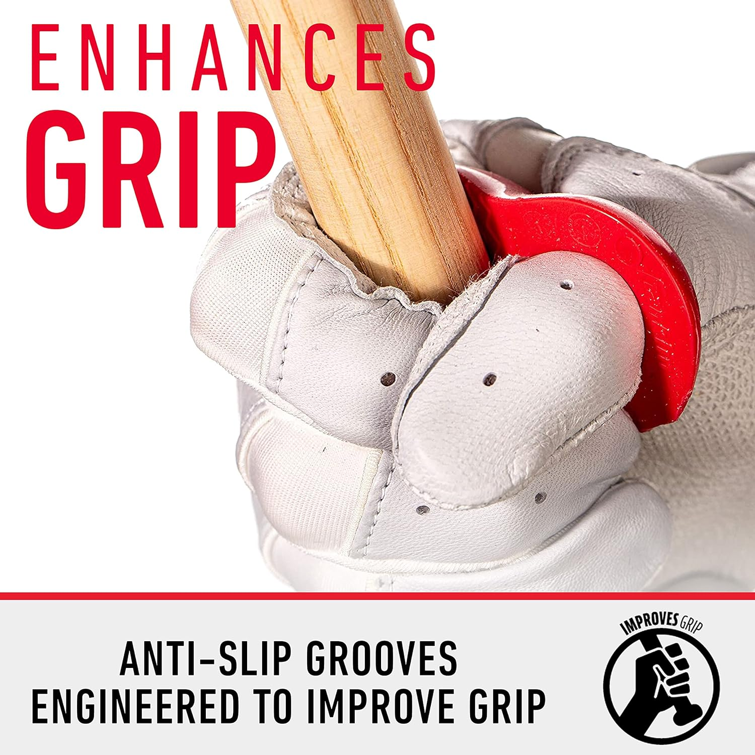 Franklin Sports Baseball Bat Swing Trainer - Gator Grip Grip Trainer - Baseball and Softball Hitting Aid - Knuckle Aligner and Swing Trainer image number 6