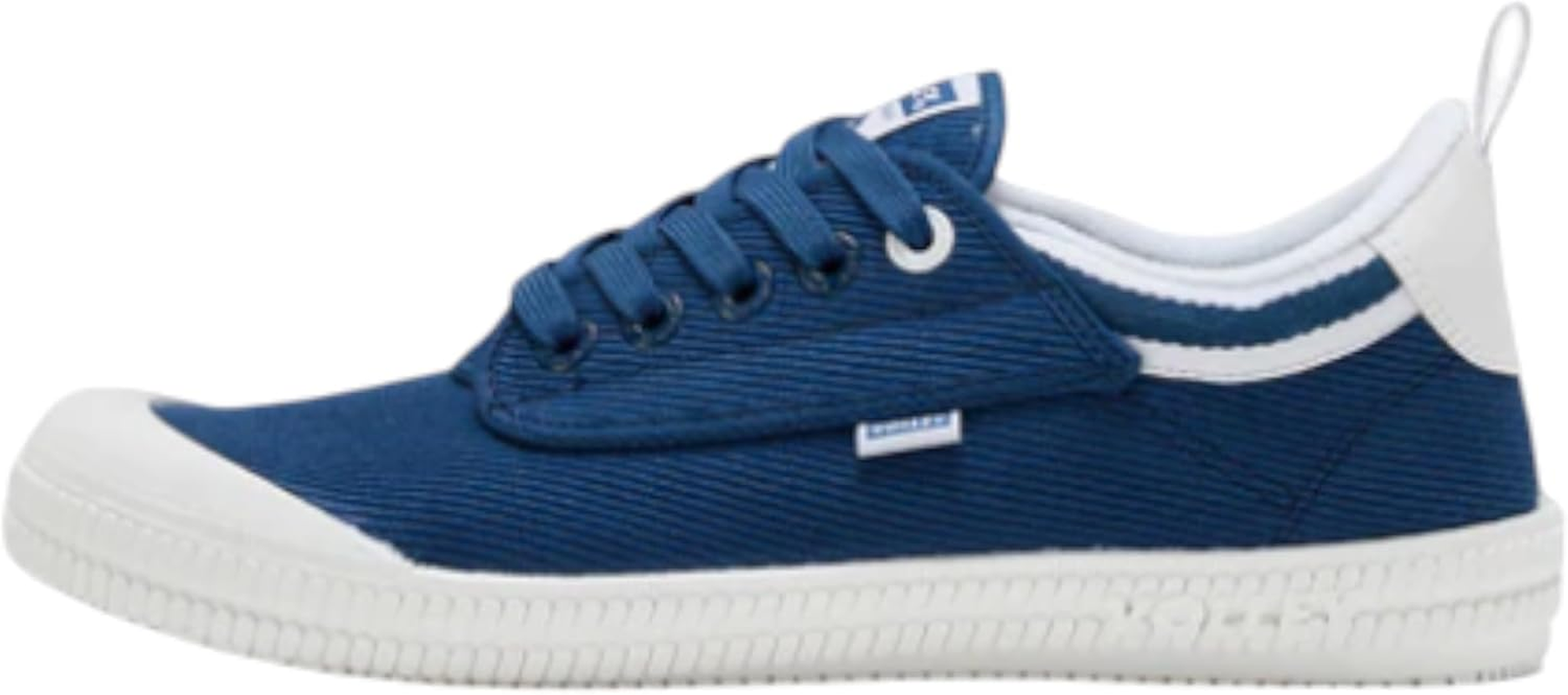 Volley Unisex Heritage Low Mens Womens Casual Shoes Navy/White image number 2