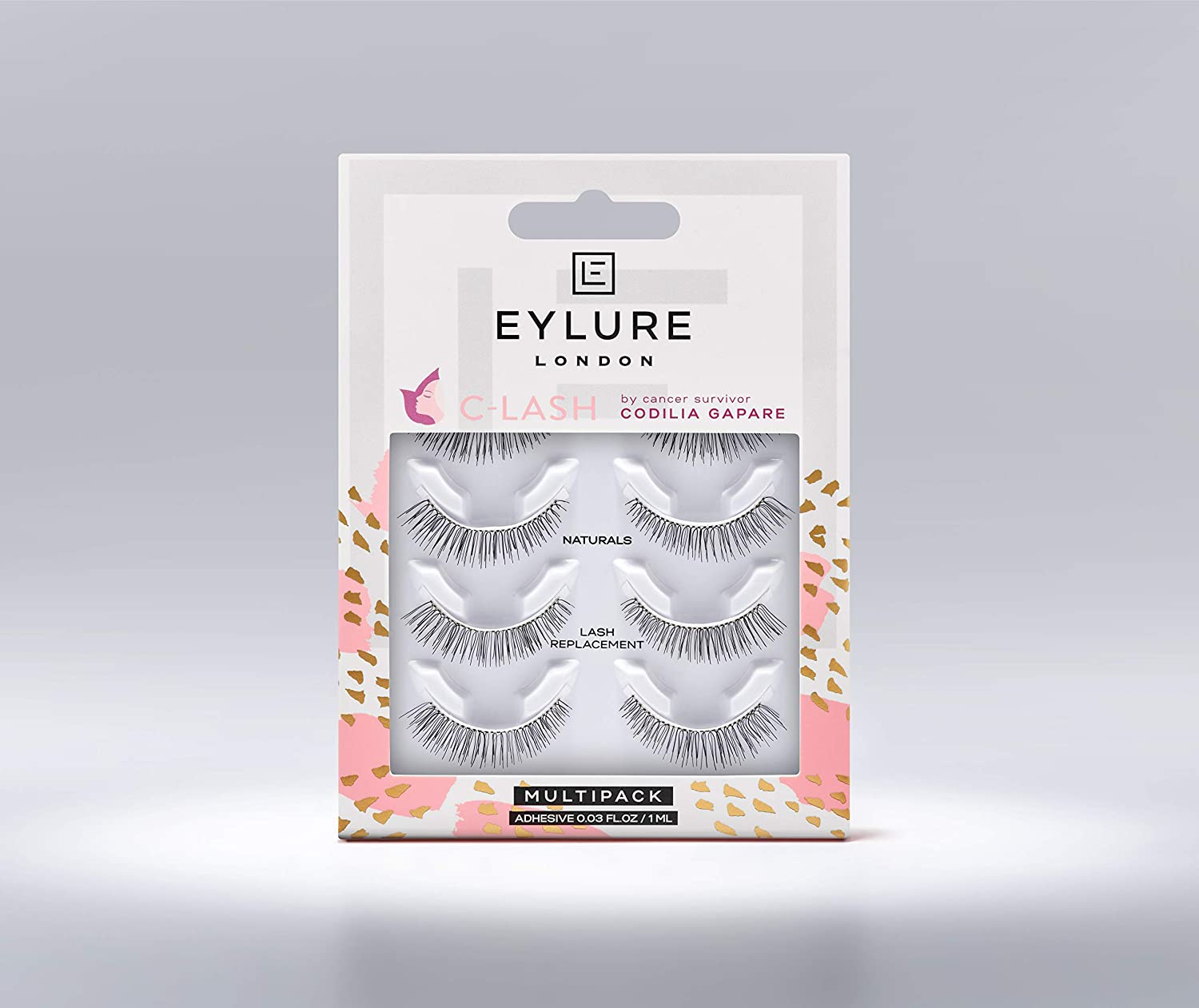 Eylure C-Lash Lashes, Naturals, Multipack image number 3
