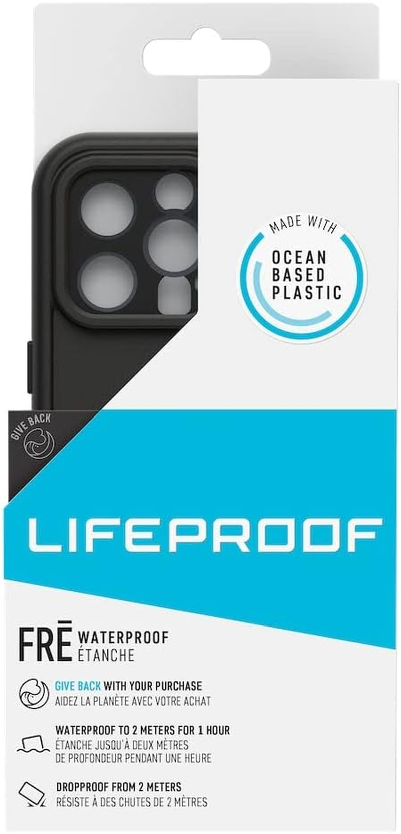 Lifeproof FRĒ Case for Apple Iphone 13 Pro - Black (77-85566), Waterproof, Dropproof, Dirtproof, Snowproof, Works with Apple'S Magsafe Charger image number 5