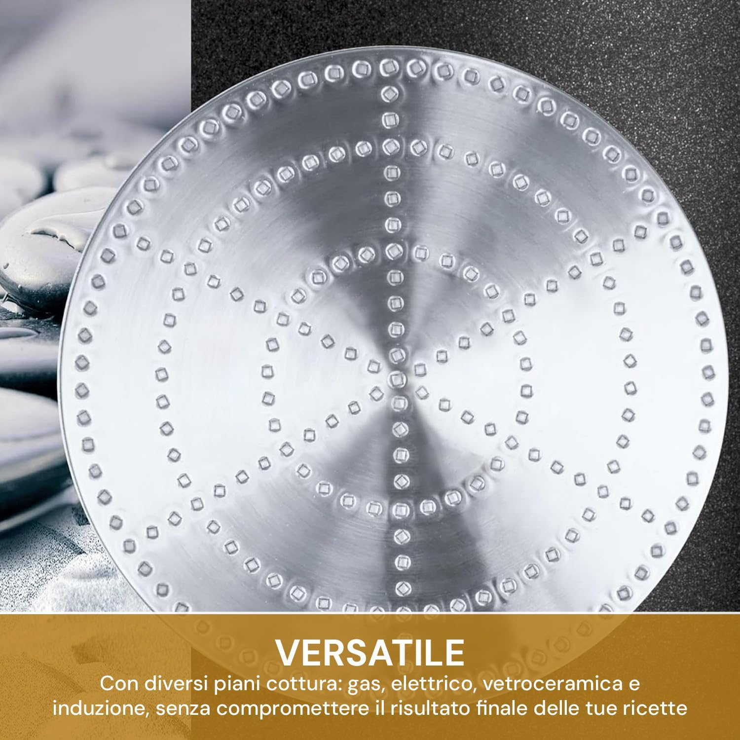 Avilia Aluminium Frying Pan 16 Cm and Stone Non-Stick Coating - Universal Compatibility - Also Suitable for Induction Cookers - Resistant to Scratches, Damages and Abrasion - Easy to Clean image number 2