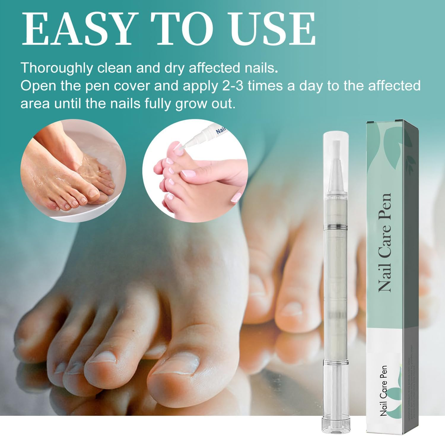 Nail Care Pen, Nail Care Pen Nail Fungus Pen Steiger Naturals Nail Care Pen Nail Fungus Pen Austria (Pack of 5) image number 6