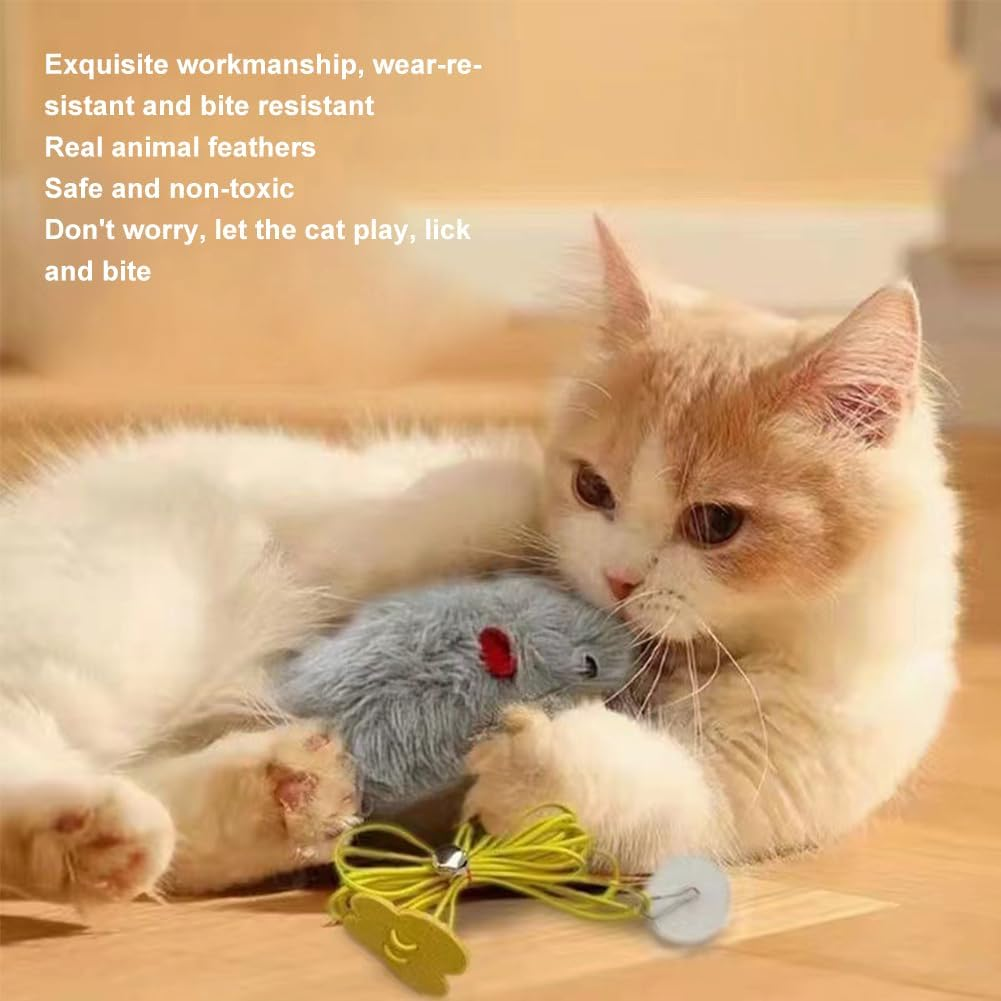 Cat Toy Self-Employment Hanging Door Frame, Interactive Cat Toy Door Hanging for Cats and Kittens, Interactive Cat Toy, Suitable for Cats at Home to Play, Pack of 2 image number 3