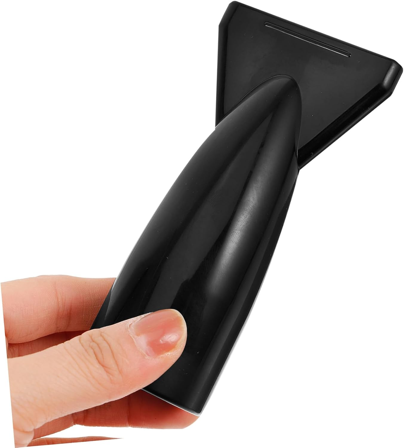 CLISPEED Universal Blow Dryer Nozzle Attachment 3Pcs ABS Hair Dryer Styling Tool Flat Narrow Shape Suitable for Hair Types for Salon Use